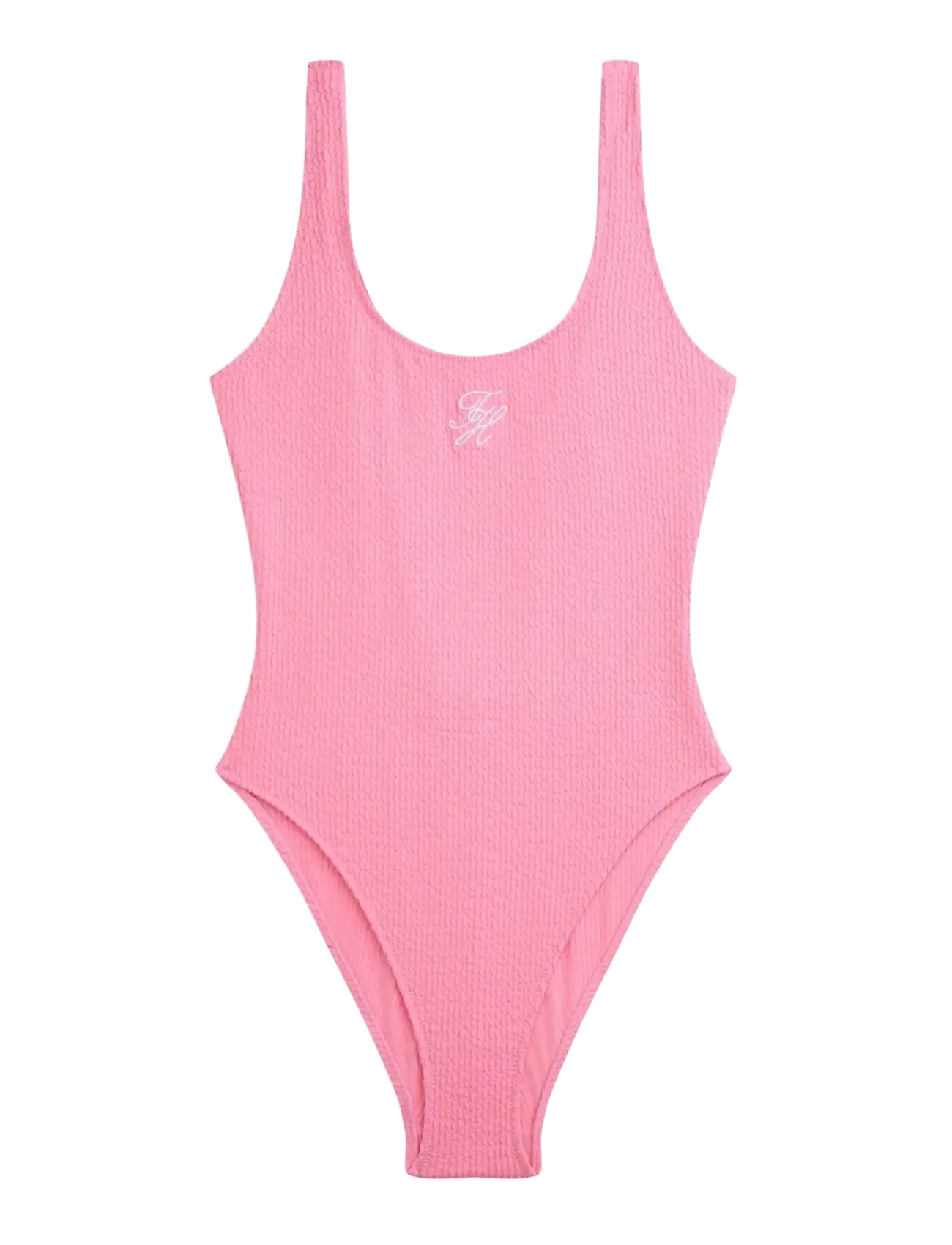 Tommy Hilfiger SCOOP BACK ONE PIECE - Bademode - ROSE PETAL / pink/rose
