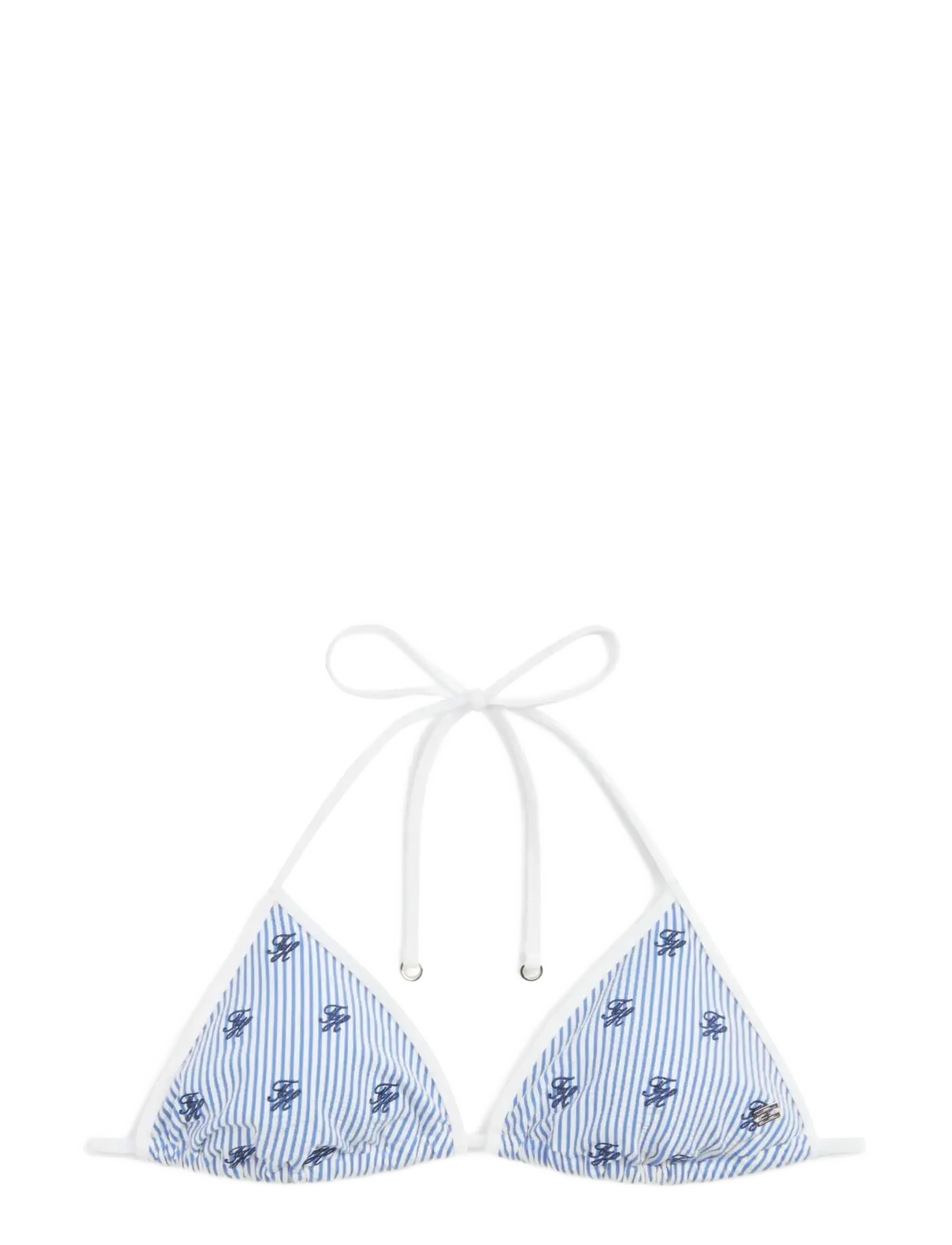 Tommy Hilfiger TRIANGLE RP EMB. - Bikinis - ITHACA SCR BLUE SPELL  WHITE / blue