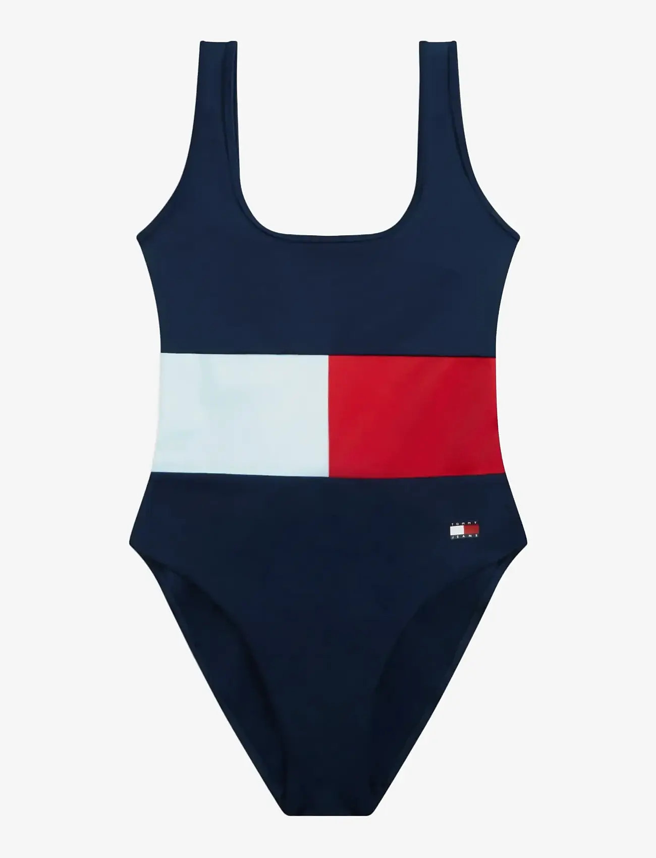 Tommy Hilfiger - SCOOP ONE PIECE (EXT SIZES) - badedragter - dark night navy - 1