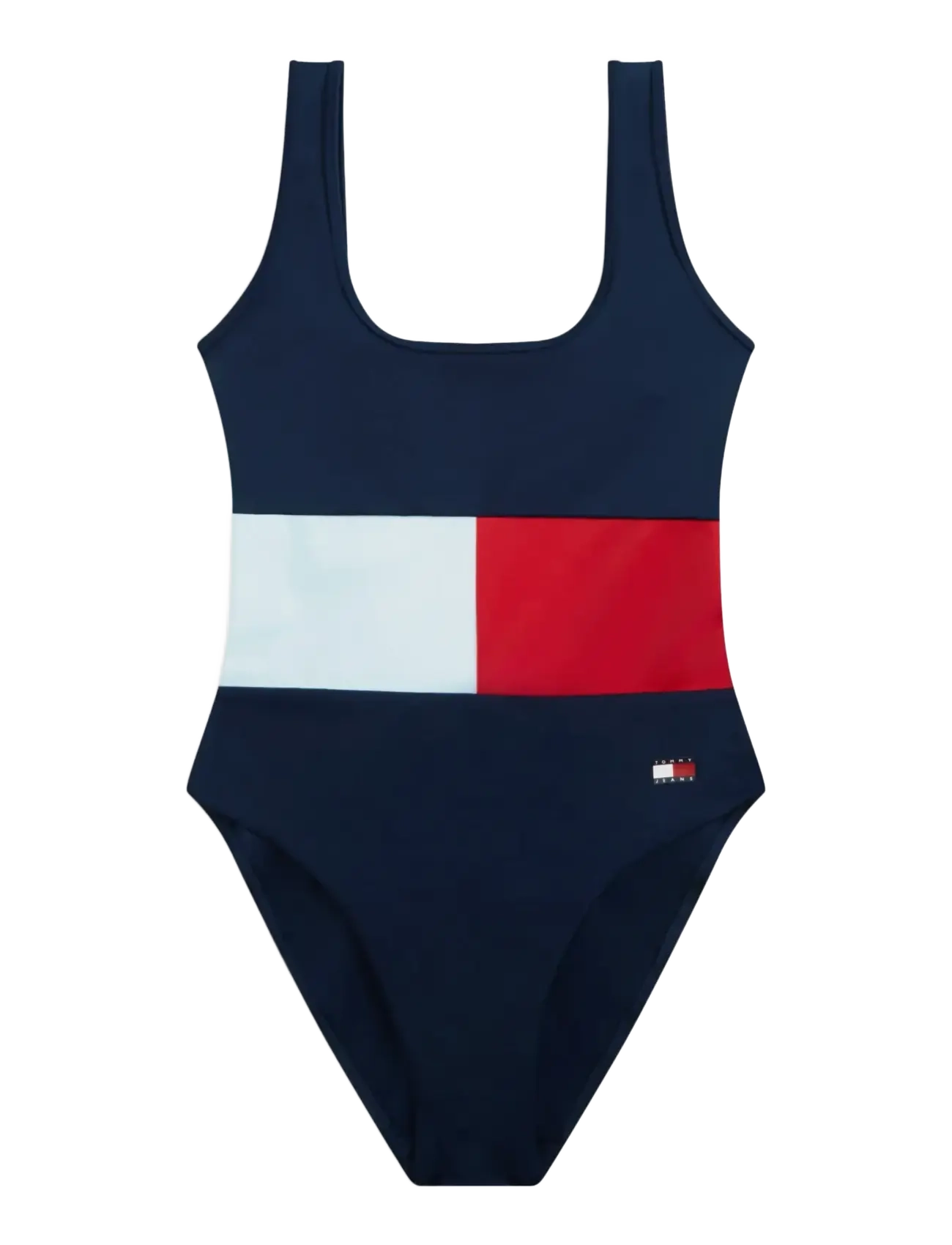 Tommy Hilfiger SCOOP ONE PIECE (EXT SIZES) - New arrivals - DARK NIGHT NAVY / navy