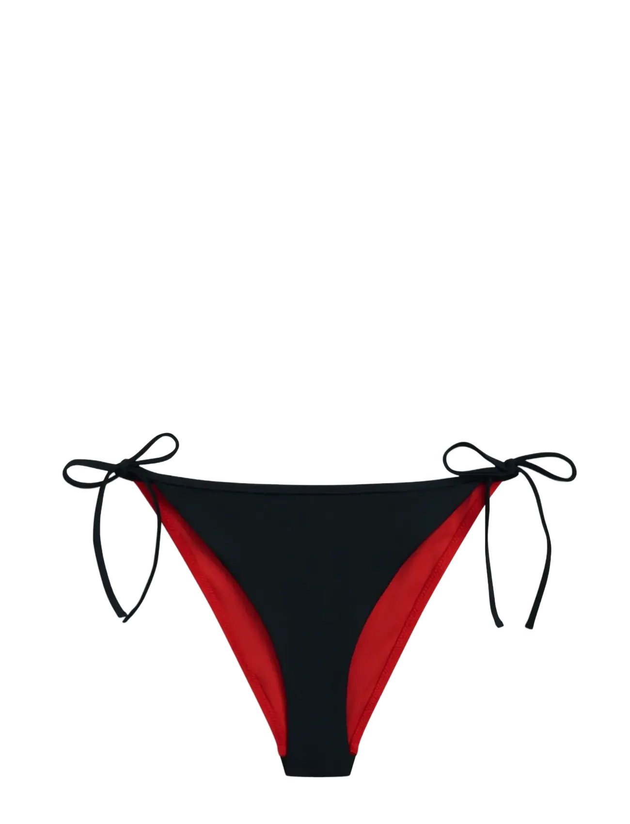 Tommy Hilfiger V STRING SIDE TIE BIKINI - Bademode - DARK NIGHT NAVY / black