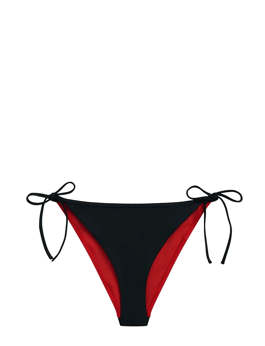 Tommy Hilfiger - V STRING SIDE TIE BIKINI - bikinis mit seitenbändern - dark night navy - 1