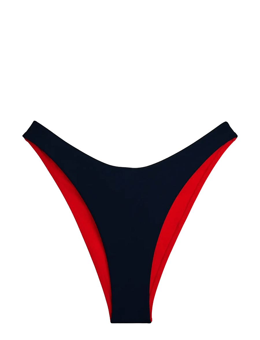 Tommy Hilfiger - CHEEKY HIGH LEG - brazilian trosor - dark night navy - 1