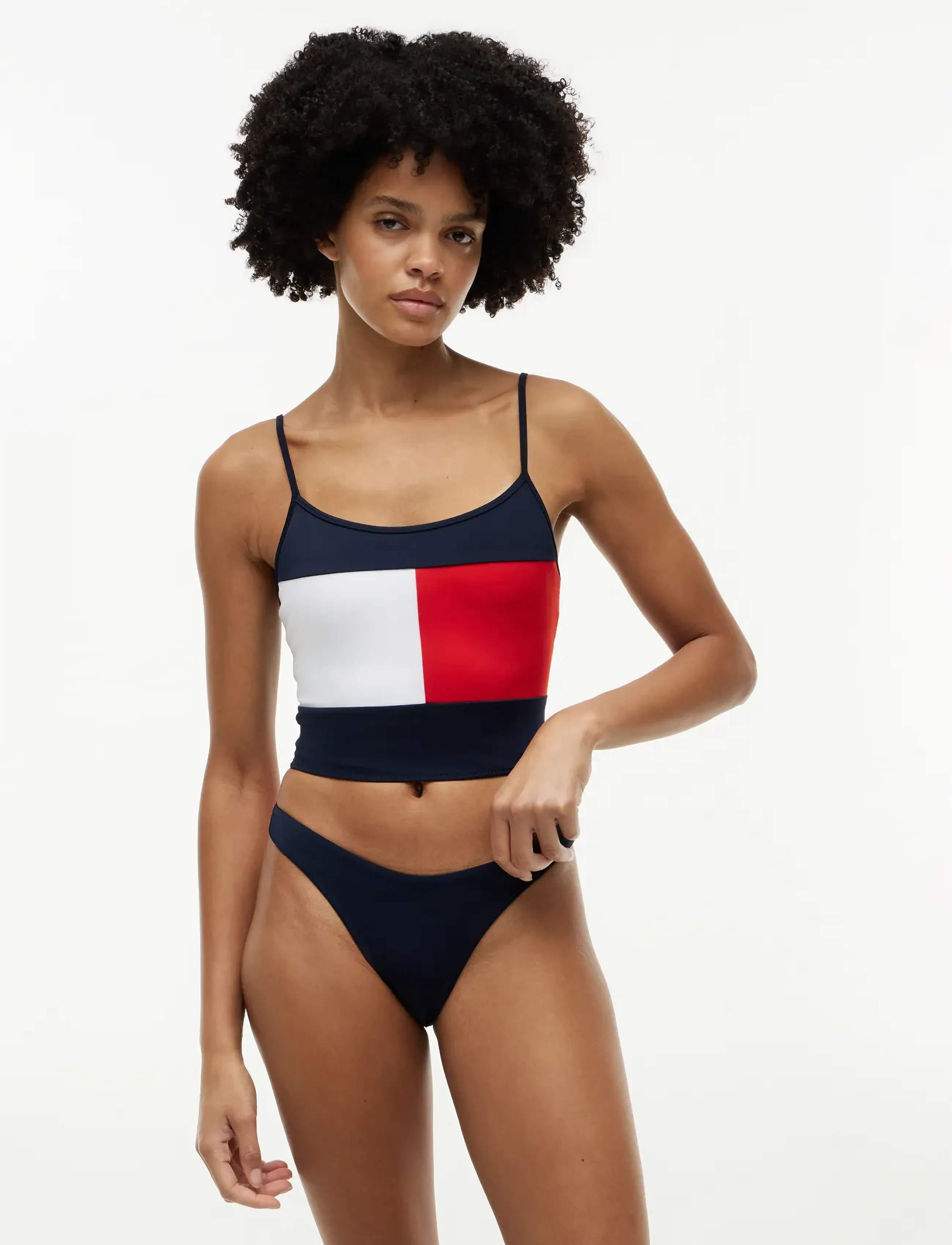 Tommy Hilfiger - CHEEKY HIGH LEG - premium-styles - dark night navy - 0