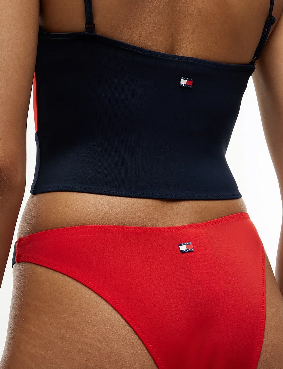 Tommy Hilfiger - CHEEKY HIGH LEG - brazilian trosor - dark night navy - 4