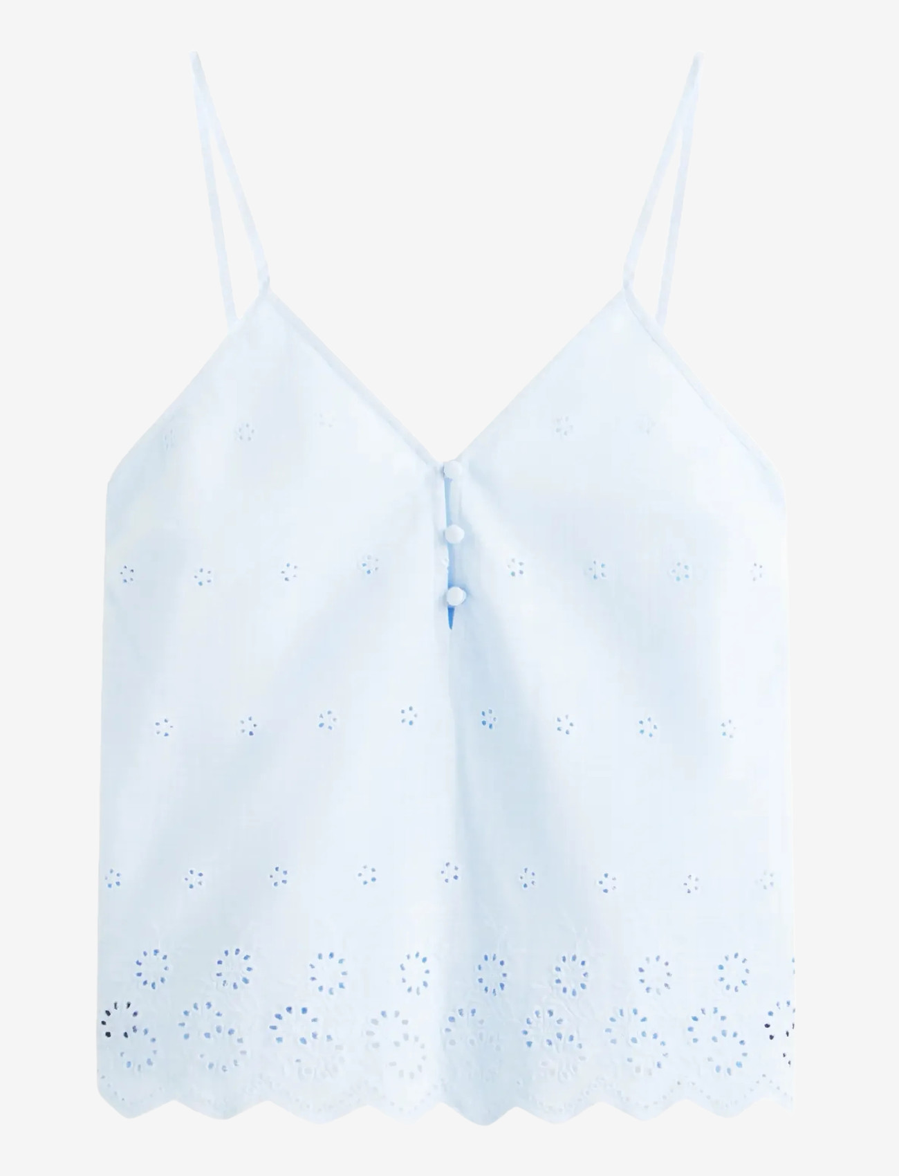Tommy Hilfiger - EMBROIDERY CAMI SHORT SET - pyjamas - sweet blue - 2