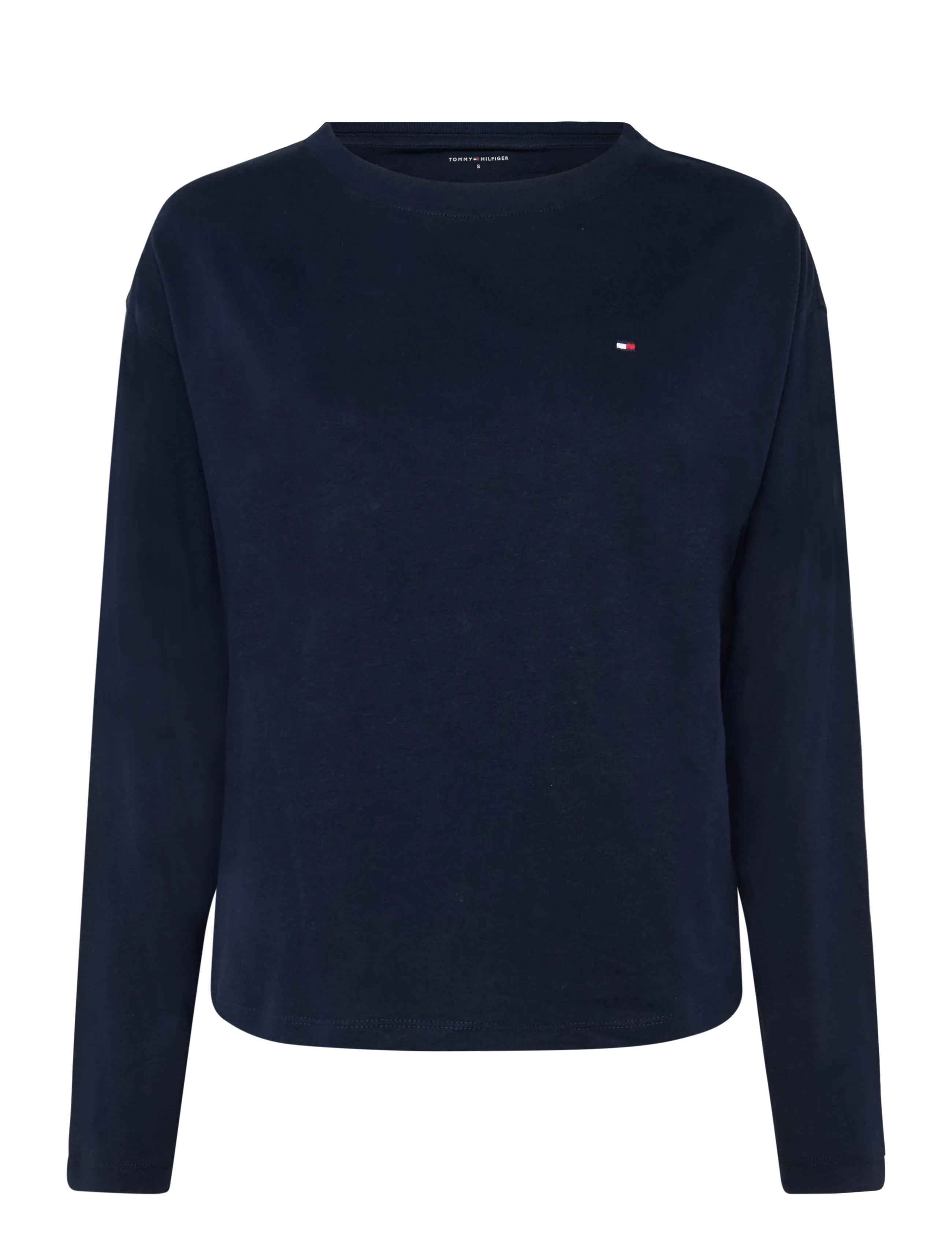 Tommy Hilfiger LS JERSEY T-SHIRT - T-shirts & Toppar - DARK BLUE / navy
