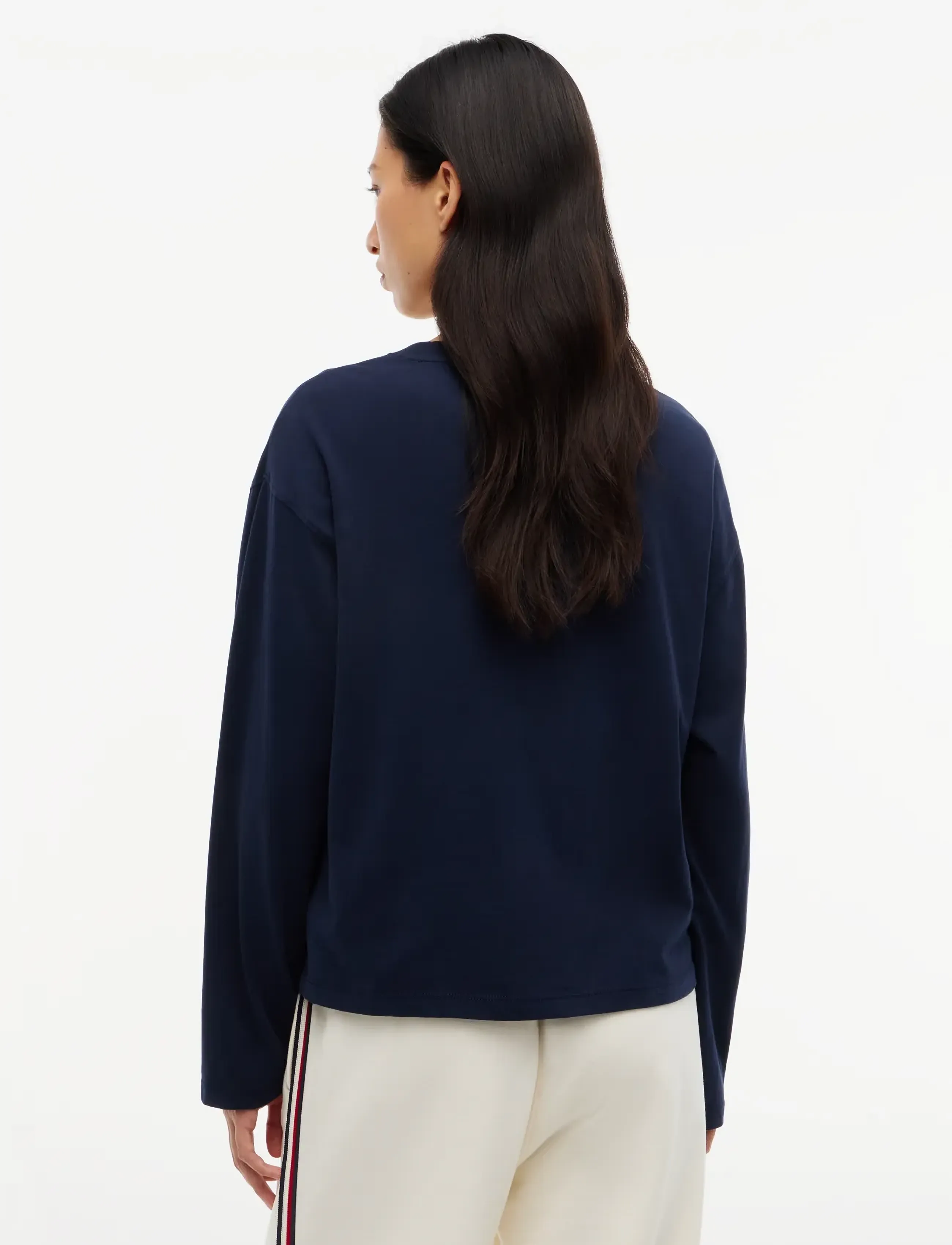 Tommy Hilfiger - LS JERSEY T-SHIRT - långärmade toppar - dark blue - 3