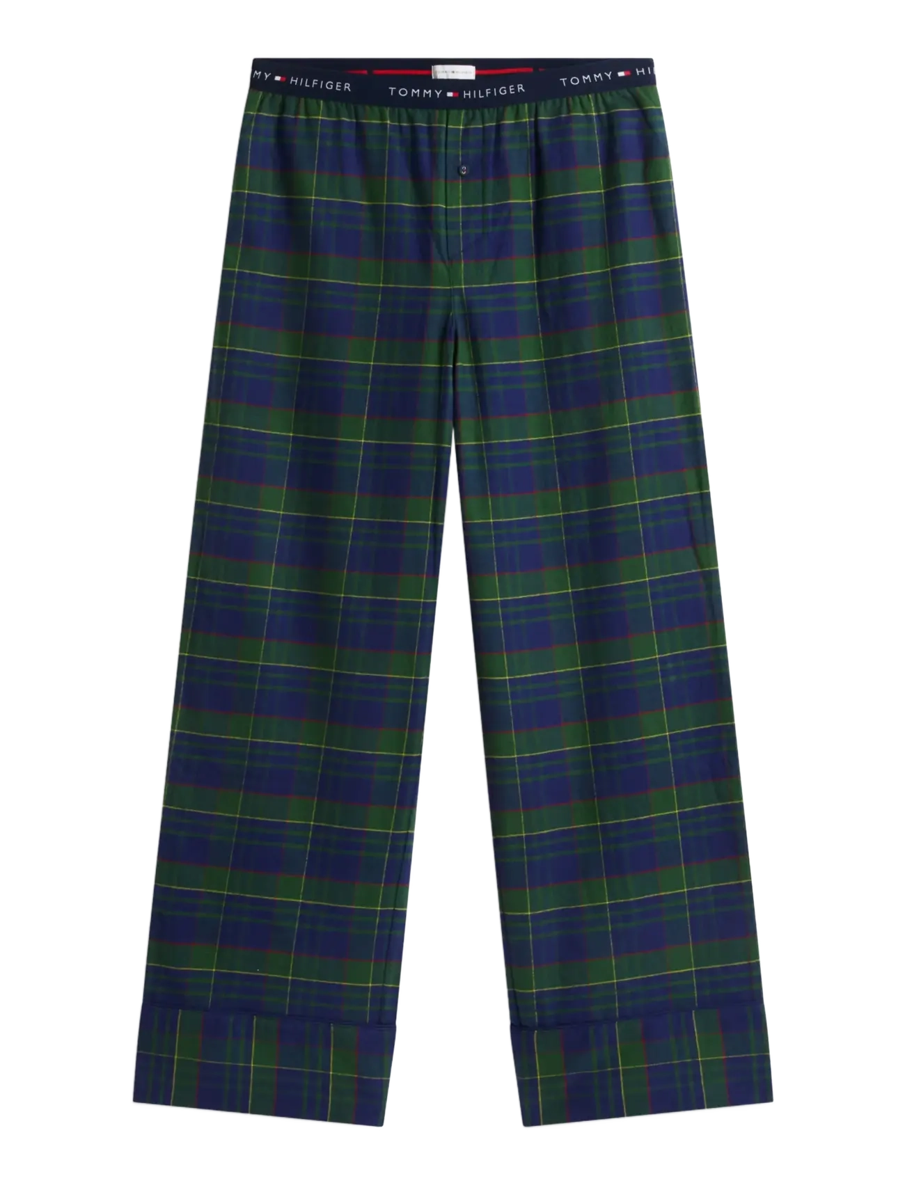 Tommy Hilfiger FLANNEL PANTS - Ondergoed - BUFFALO CHECK EVERGREEN / green