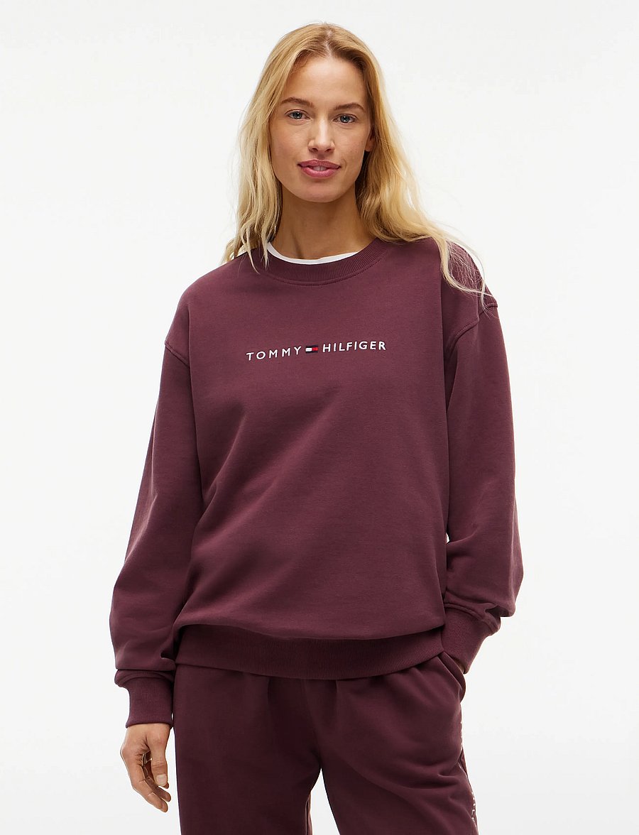Tommy Hilfiger - TRACK TOP - sweatshirts - chocolate clove - 0