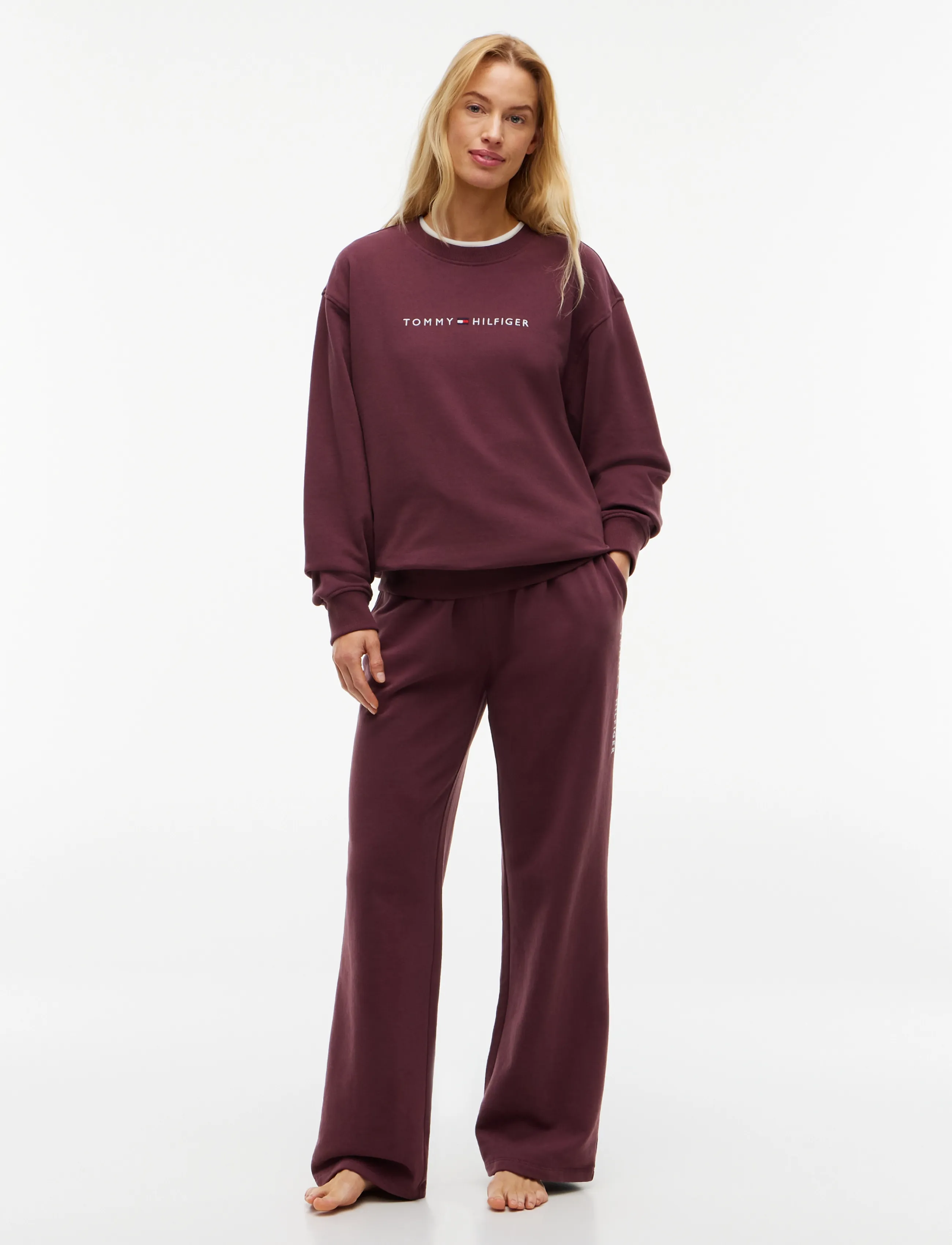Tommy Hilfiger - TRACK TOP - sweatshirts - chocolate clove - 4