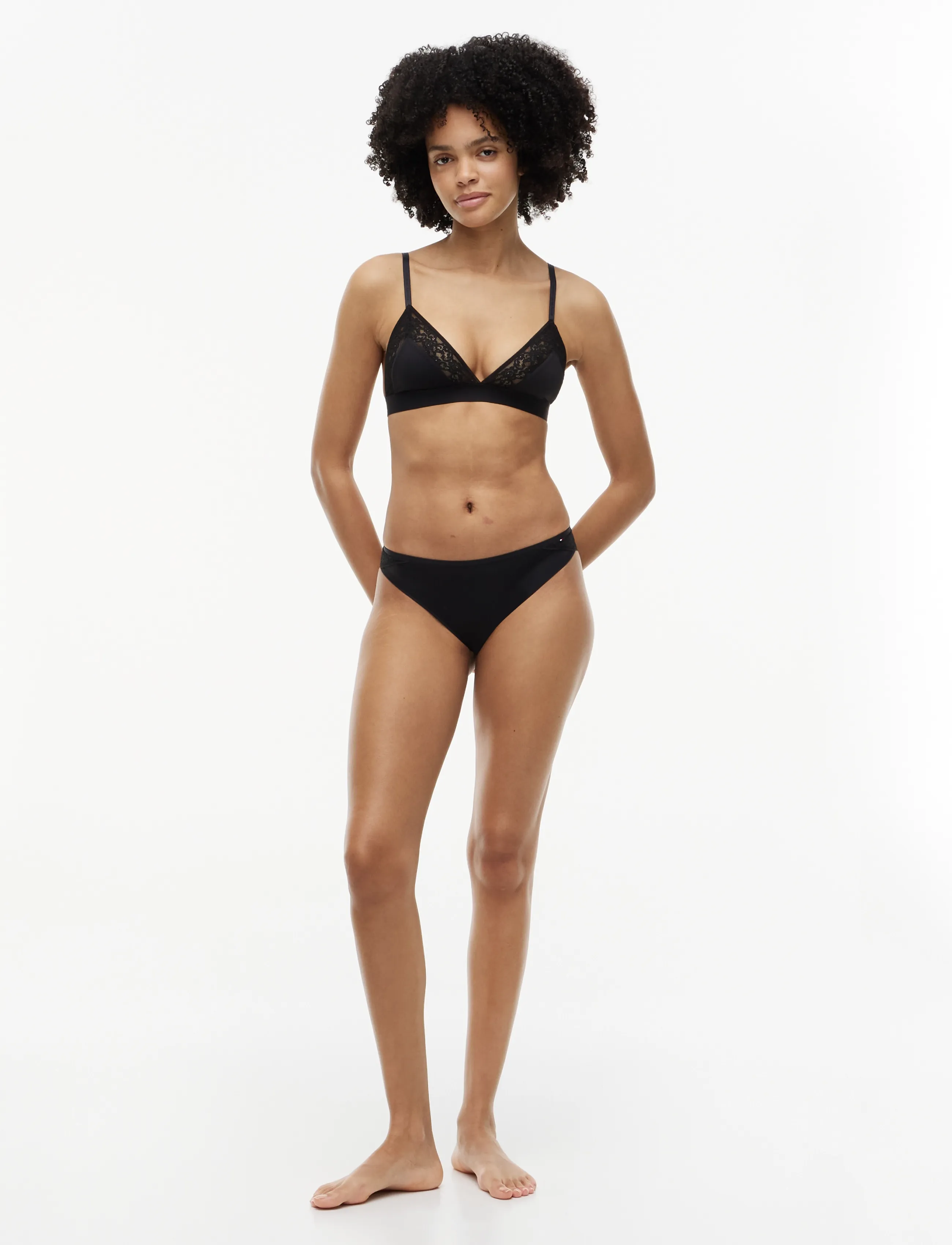 Tommy Hilfiger - TRIANGLE - bralette - black - 3