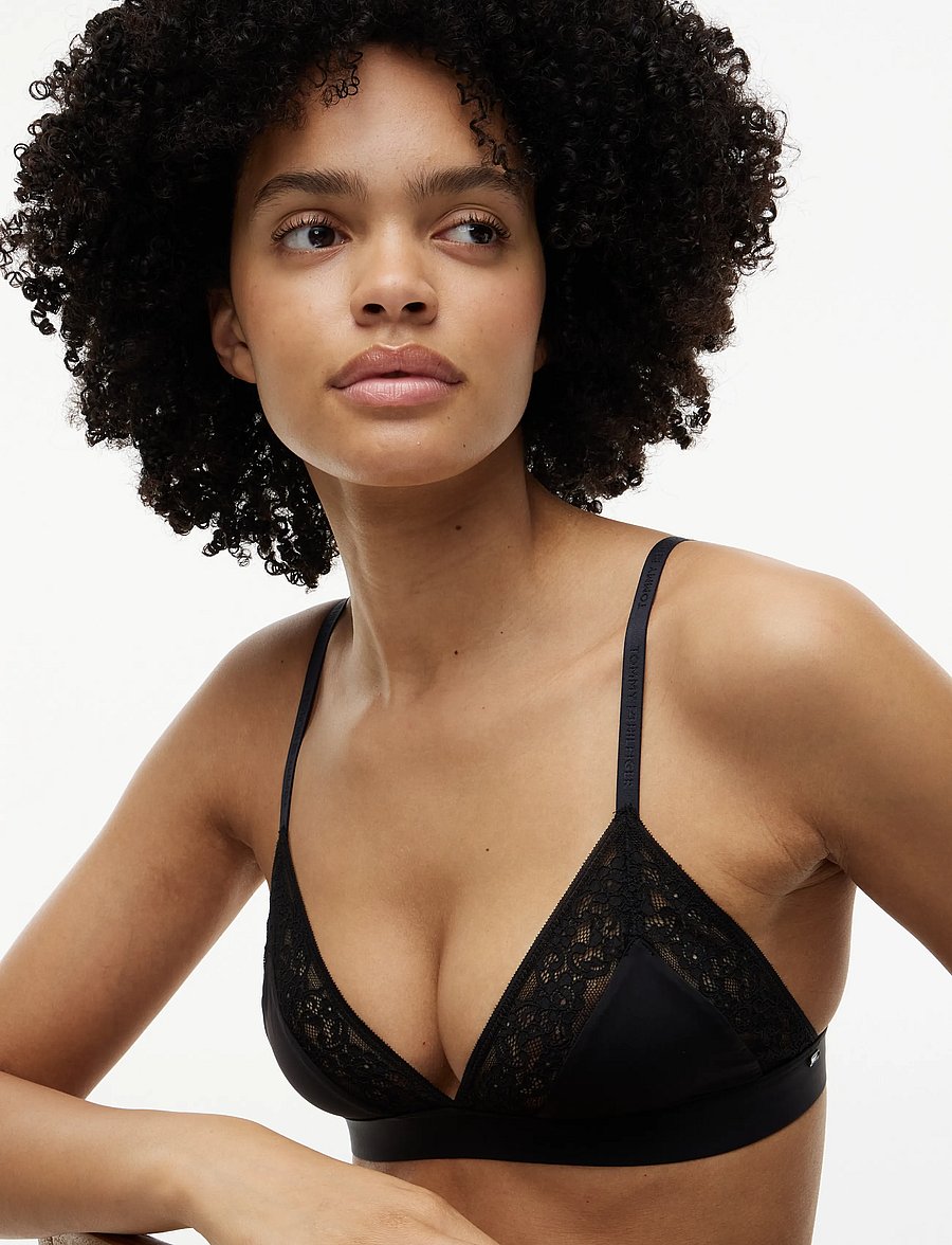 Tommy Hilfiger - TRIANGLE - bralette - black - 4