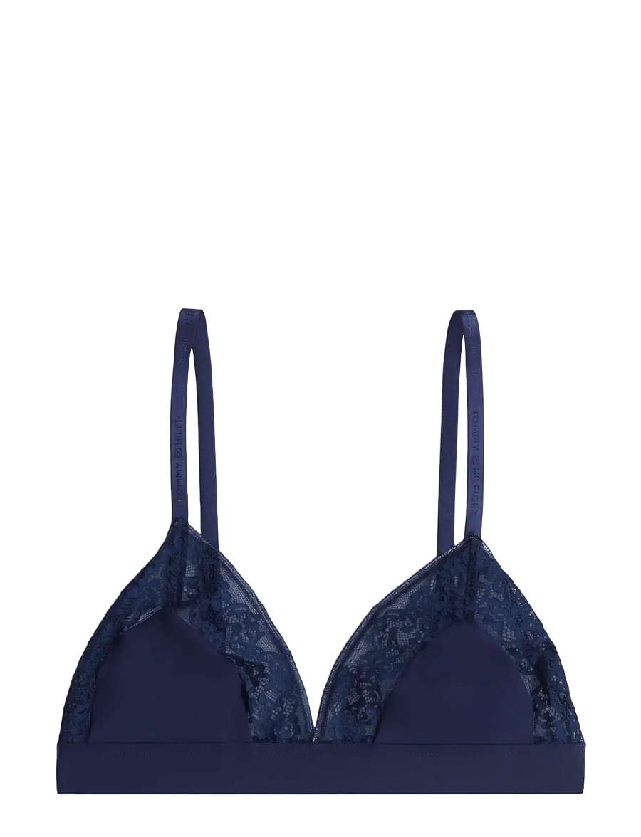 Tommy Hilfiger - TRIANGLE - bralette - dark blue lurex - 0
