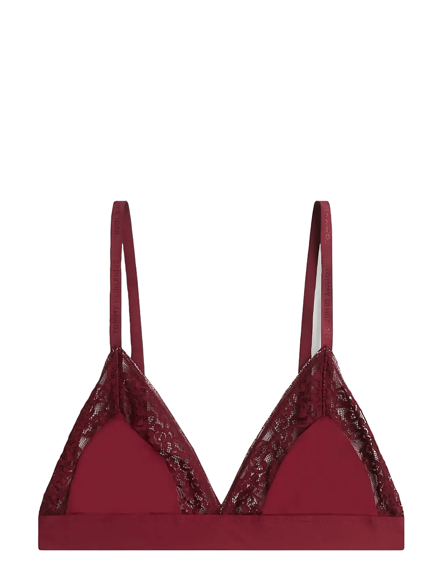 Tommy Hilfiger - TRIANGLE - bralette - rouge lurex - 1