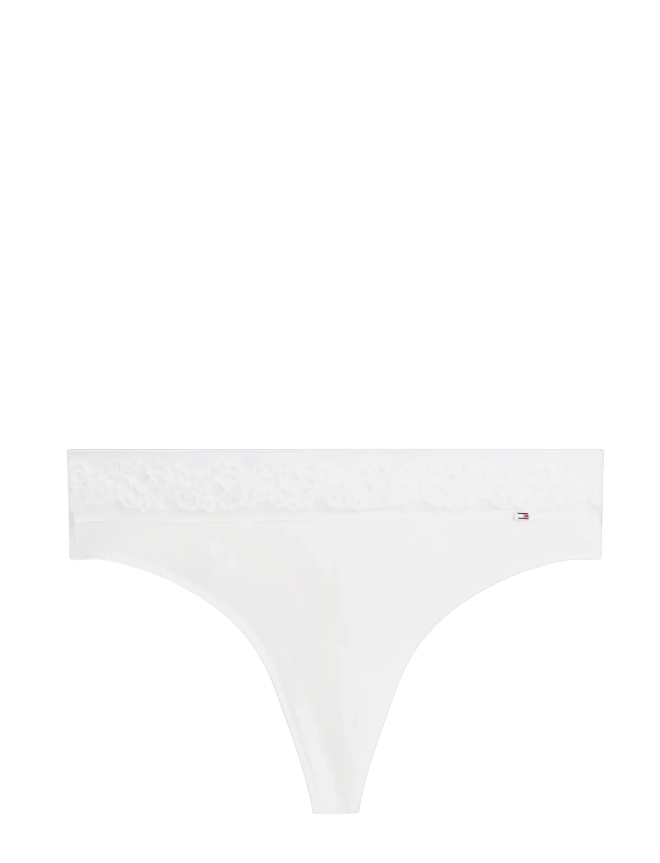 Tommy Hilfiger - THONG - stringtrosor - ivory silk - 1