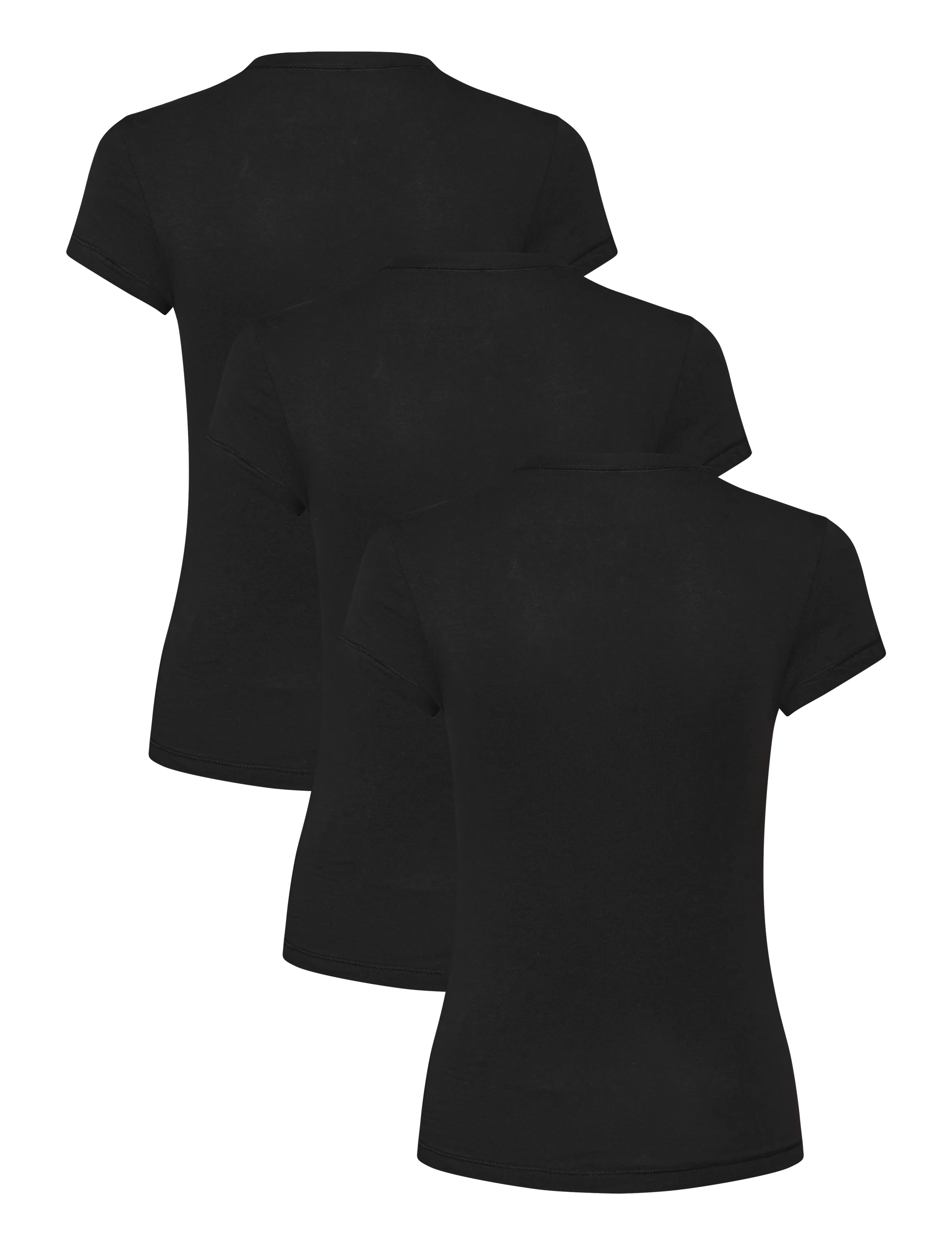 Tommy Hilfiger - 3 PACK SS T-SHIRT - t-shirts - black black black - 2
