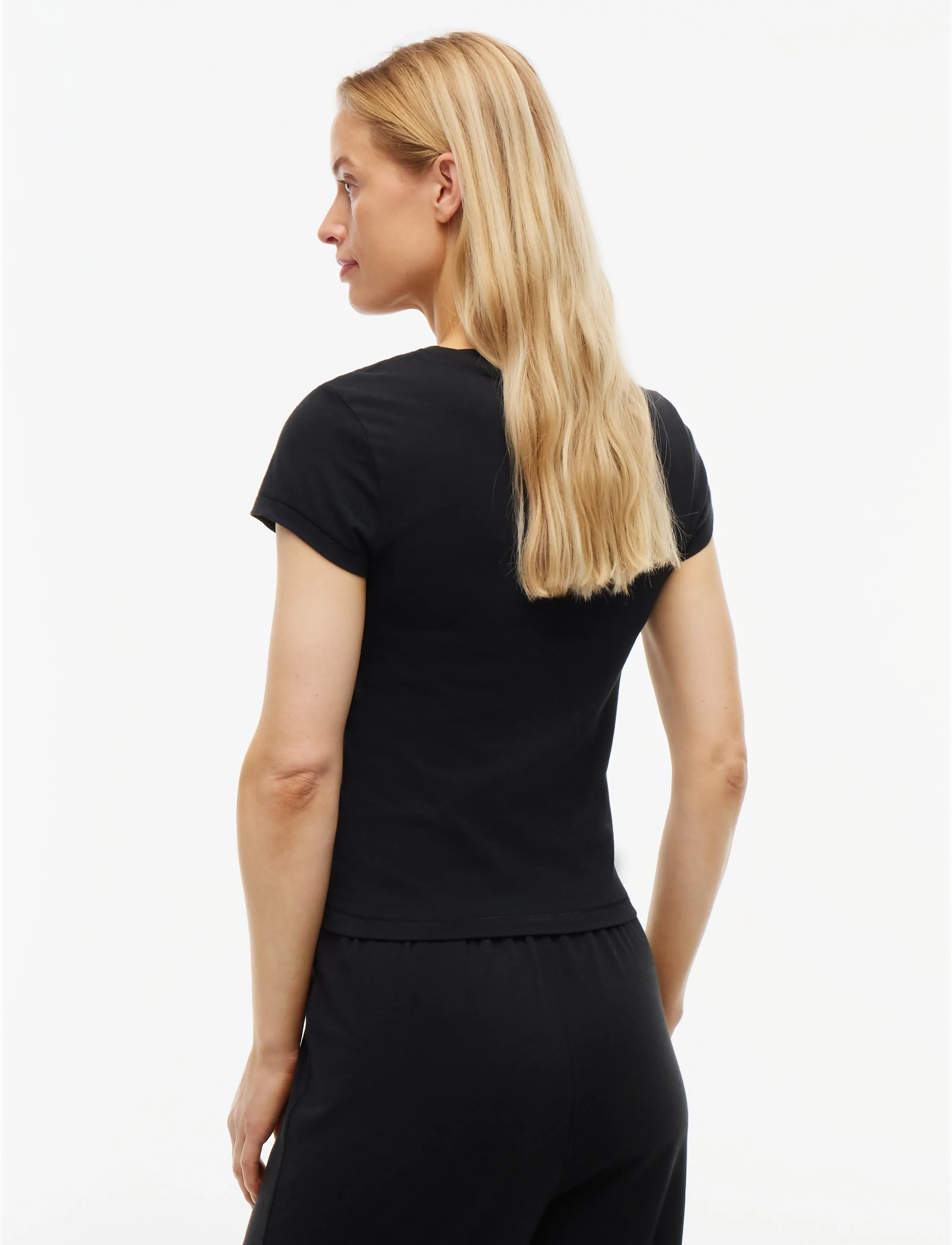 Tommy Hilfiger 3 PACK SS T-SHIRT - T-shirts & Toppe - BLACK BLACK BLACK / black