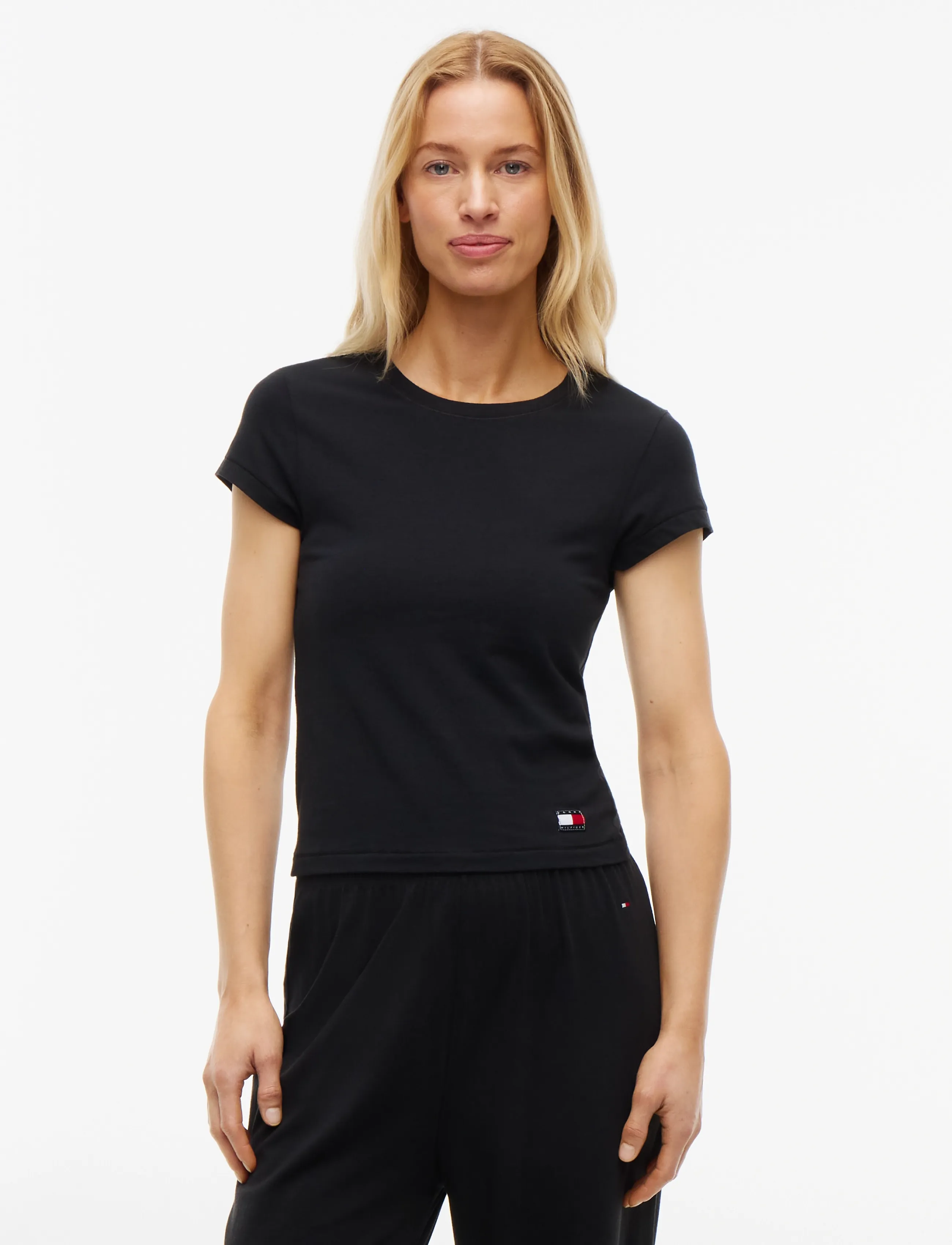 Tommy Hilfiger - 3 PACK SS T-SHIRT - t-shirts - black black black - 3