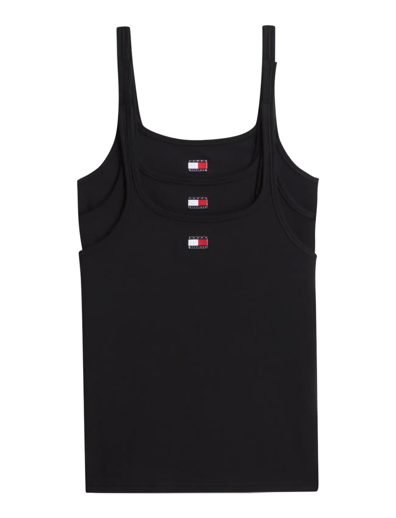 Tommy Hilfiger 3 PACK TANK TOP - T-Shirts & Tops - BLACK BLACK BLACK / black