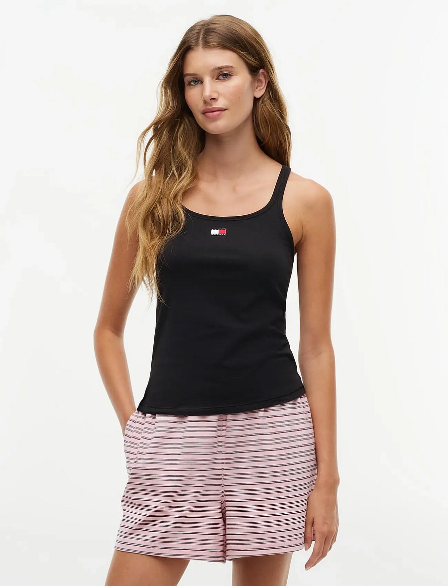 Tommy Hilfiger - 3 PACK TANK TOP - varrukateta topid - black black black - 1