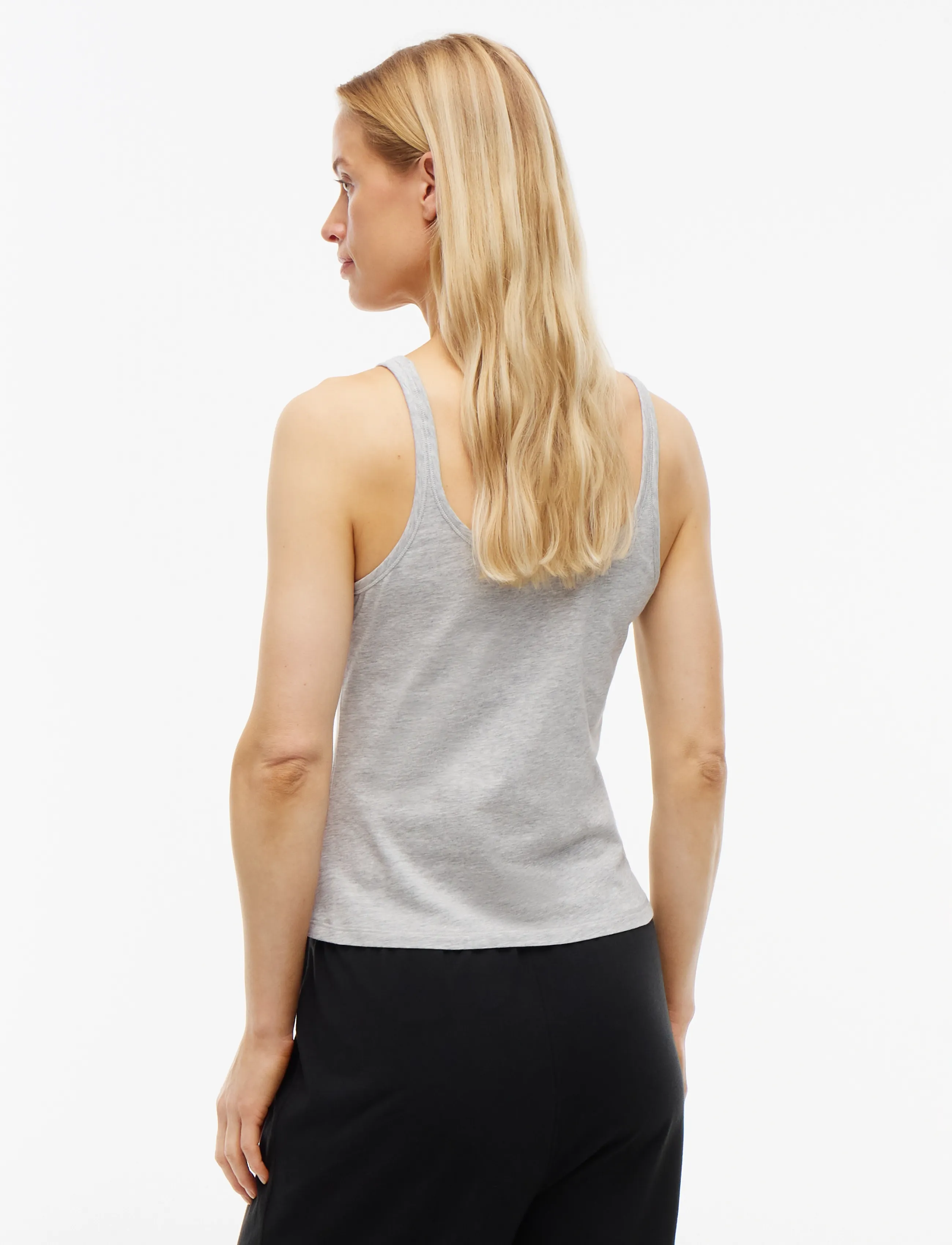 Tommy Hilfiger 3 PACK TANK TOP - T-shirts & Toppe - BLACK L G HTR WHITE / black
