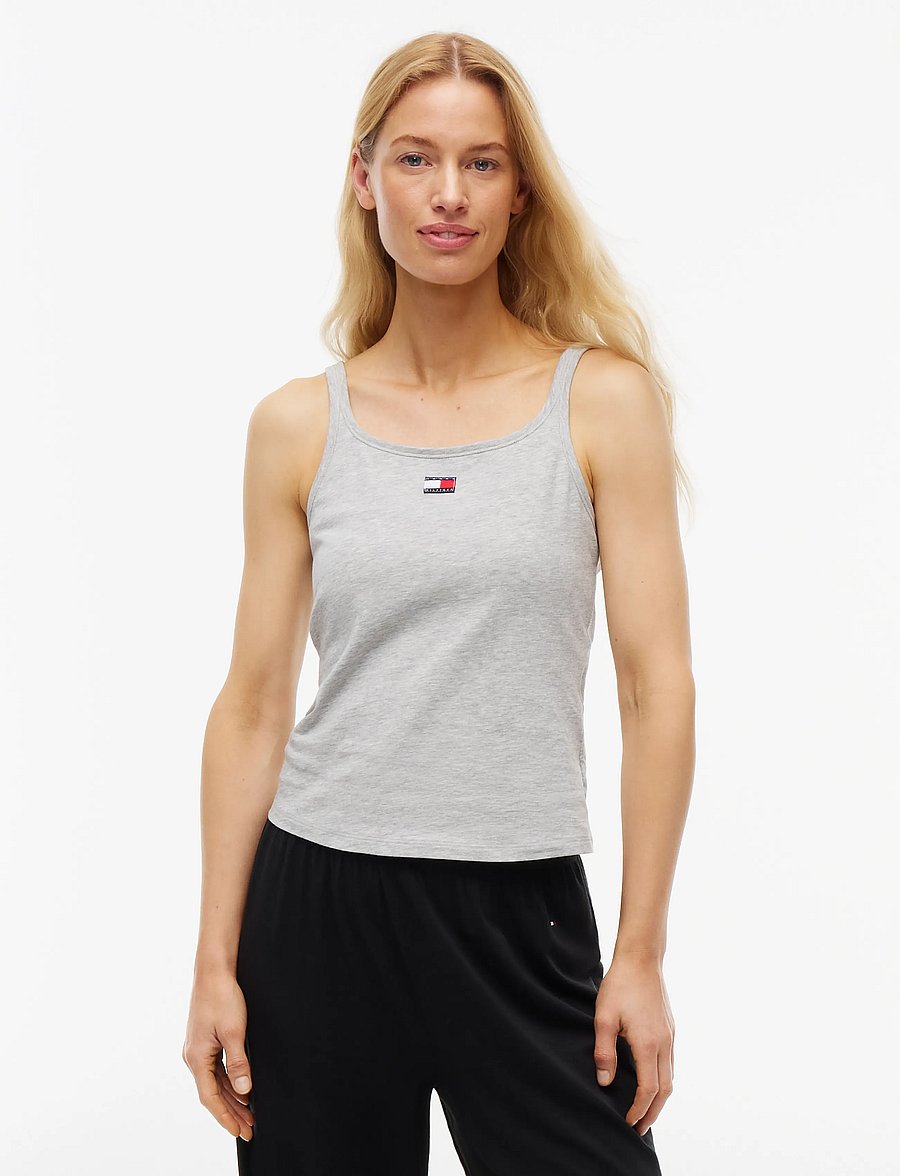 Tommy Hilfiger - 3 PACK TANK TOP - tanktops - black l g htr white - 4