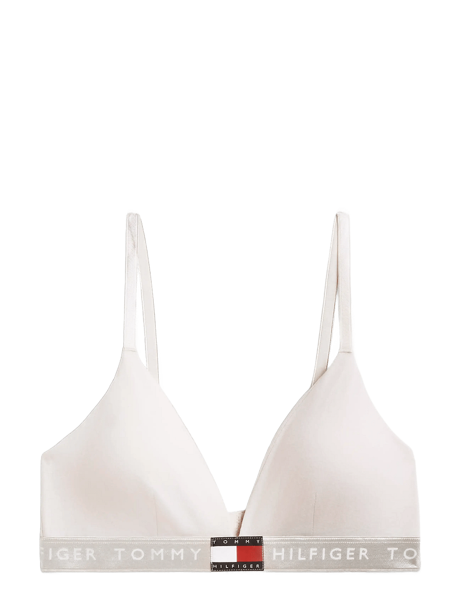 Tommy Hilfiger - SHINE WB RP TRIANGLE (EXT.SIZES) - bh'er uden bøjle - cashmere creme - 1