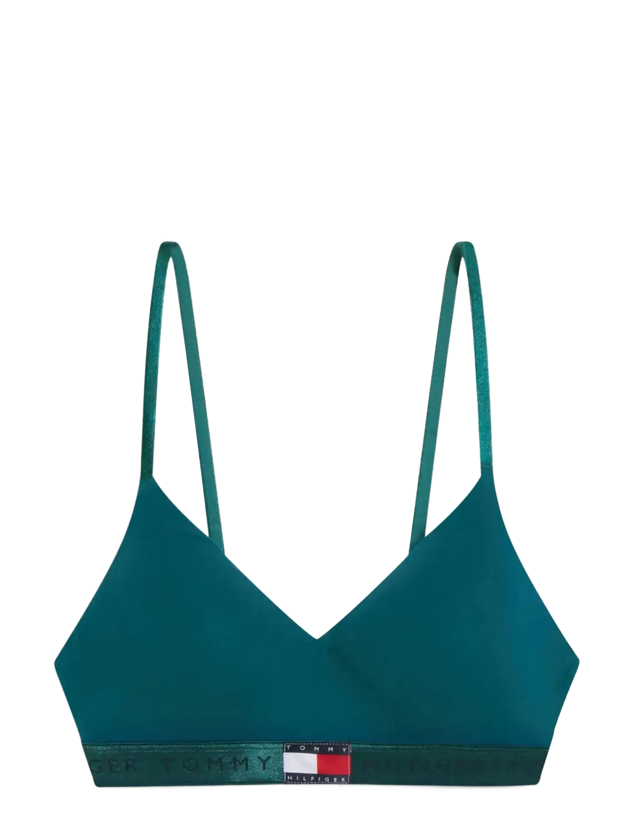 Tommy Hilfiger SHINE WB BRALETTE LIFT - Bralette - ORNAMENTAL GREEN / green