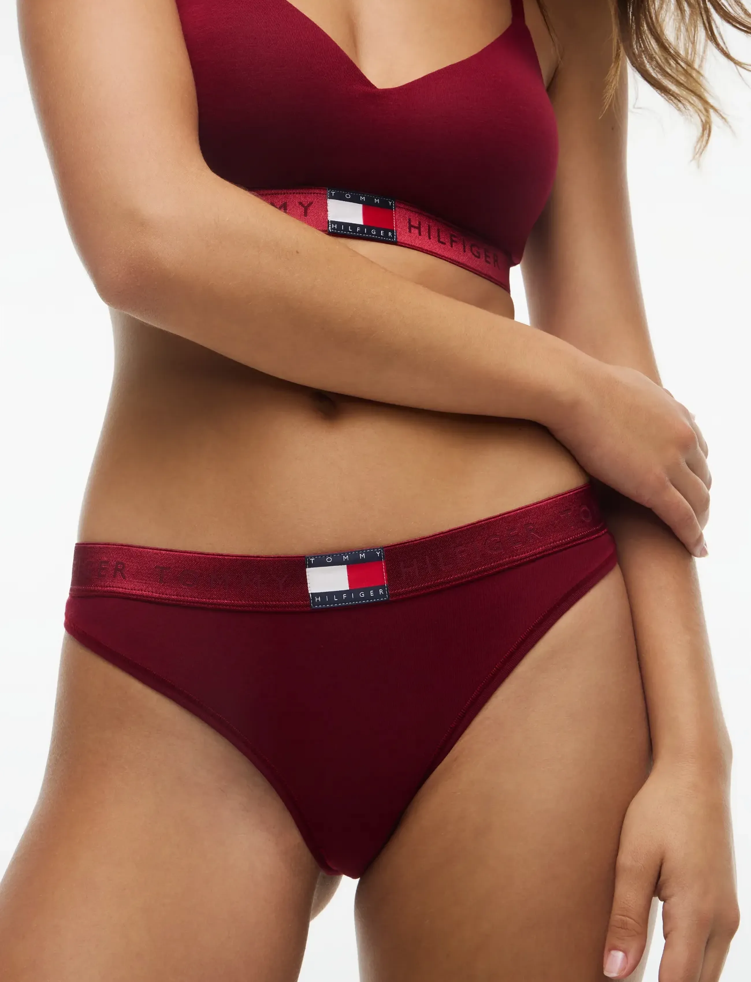 Tommy Hilfiger - SHINE WB BIKINI - briefs - rouge - 3