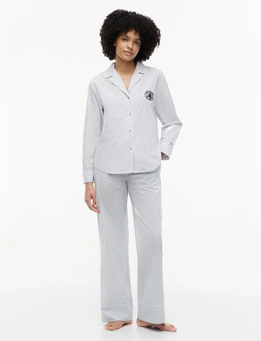 Tommy Hilfiger - POPLIN PANTS - classic ithaca brisk blue - 3