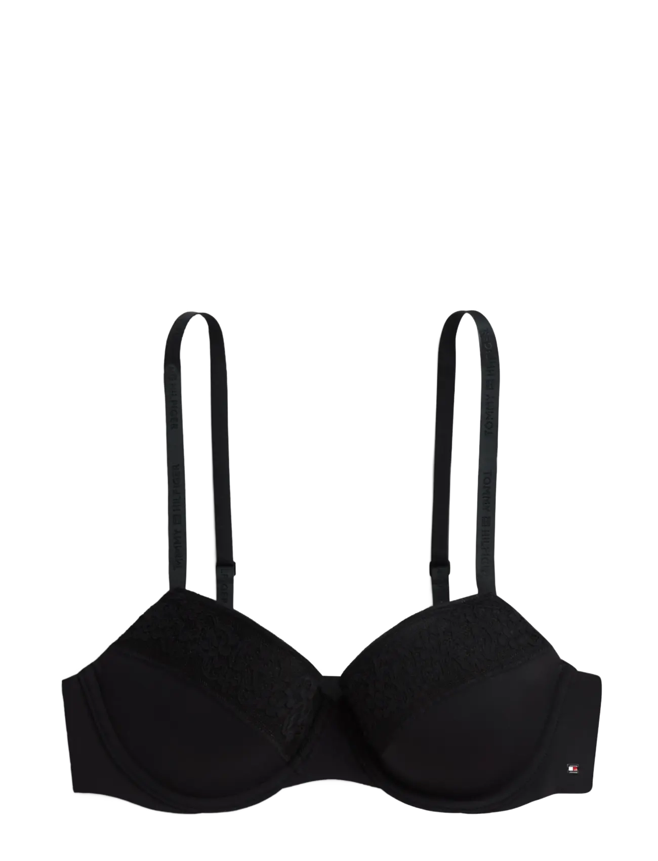 Tommy Hilfiger - SPACER DEMI BRA - bh:ar med bygel - black - 1