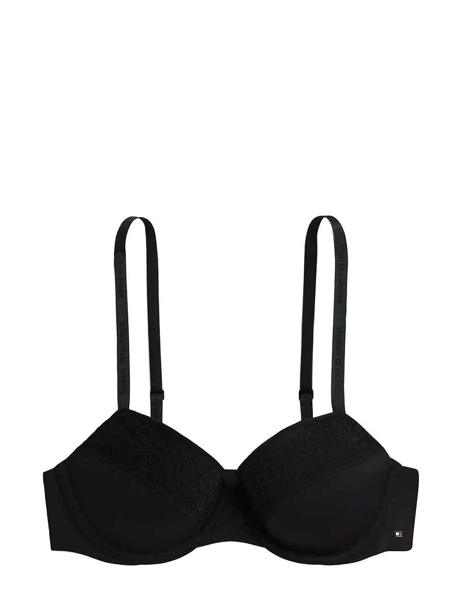 Tommy Hilfiger - SPACER DEMI BRA - bh:ar med bygel - black - 1