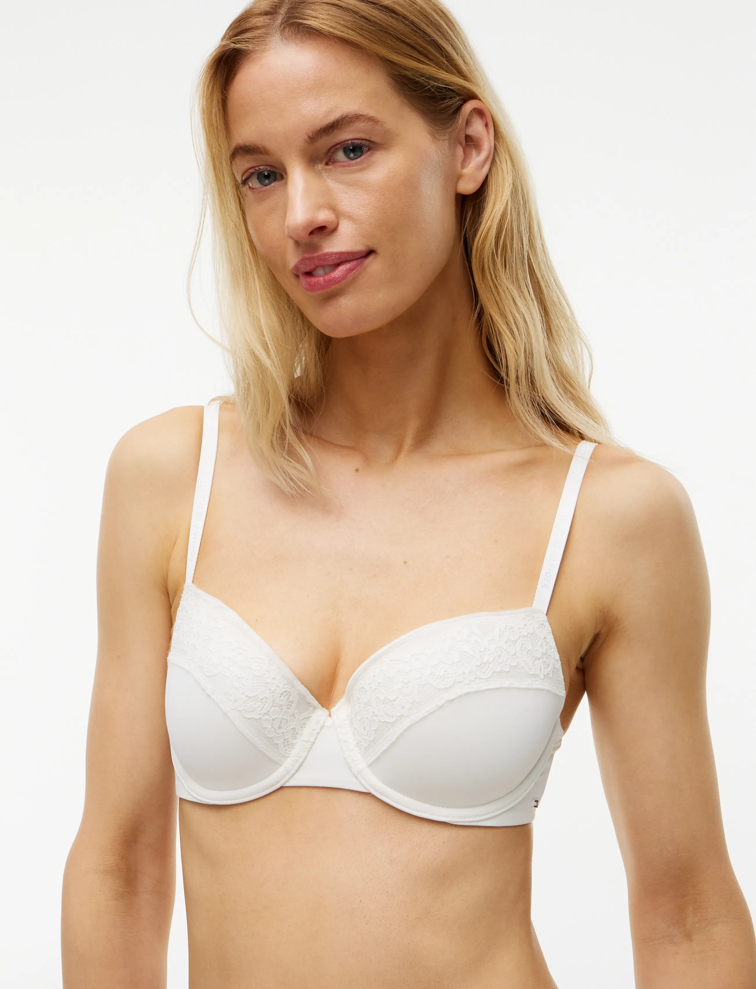 Tommy Hilfiger - SPACER DEMI BRA - bh:ar med bygel - ivory silk - 4