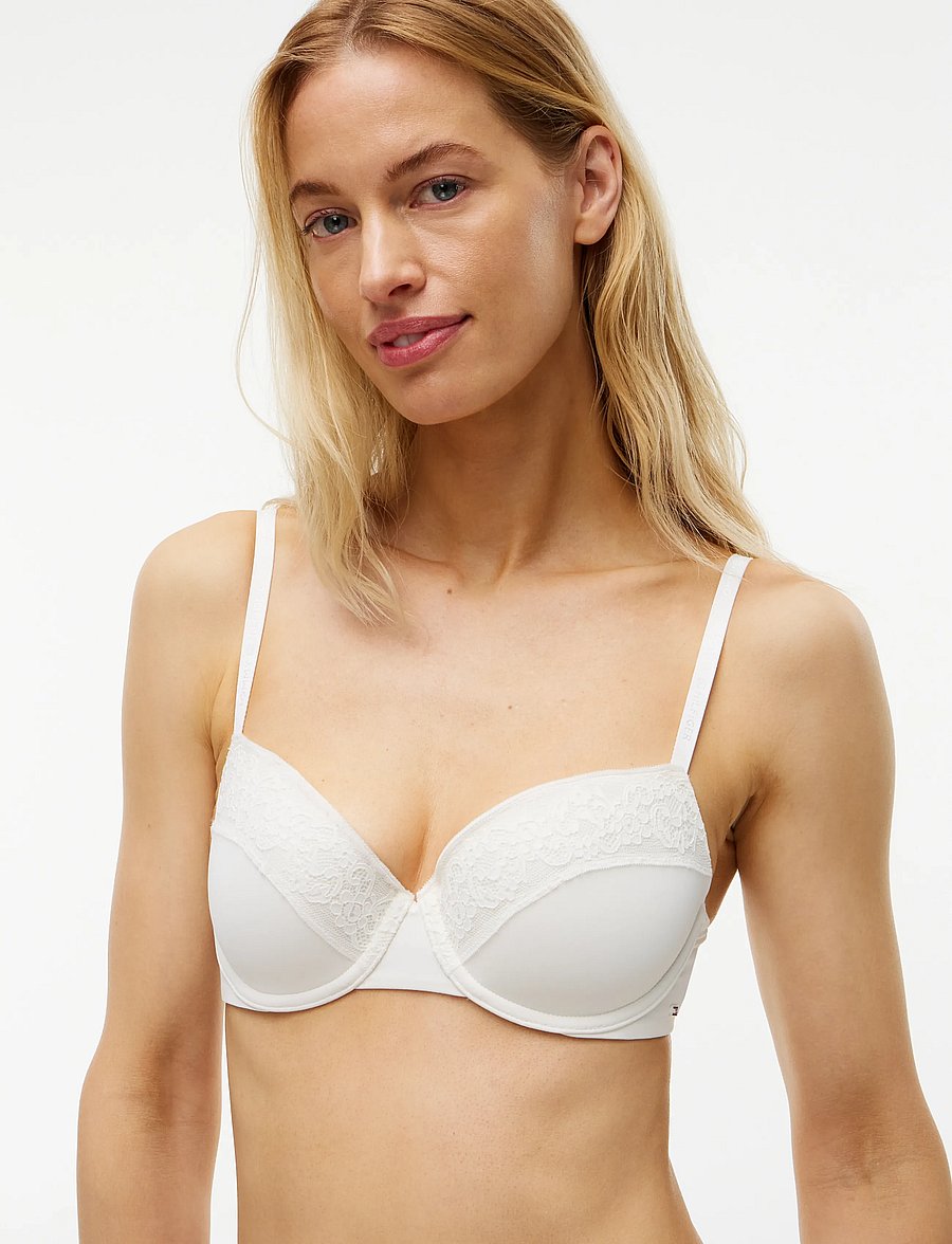 Tommy Hilfiger - SPACER DEMI BRA - bh:ar med bygel - ivory silk - 4