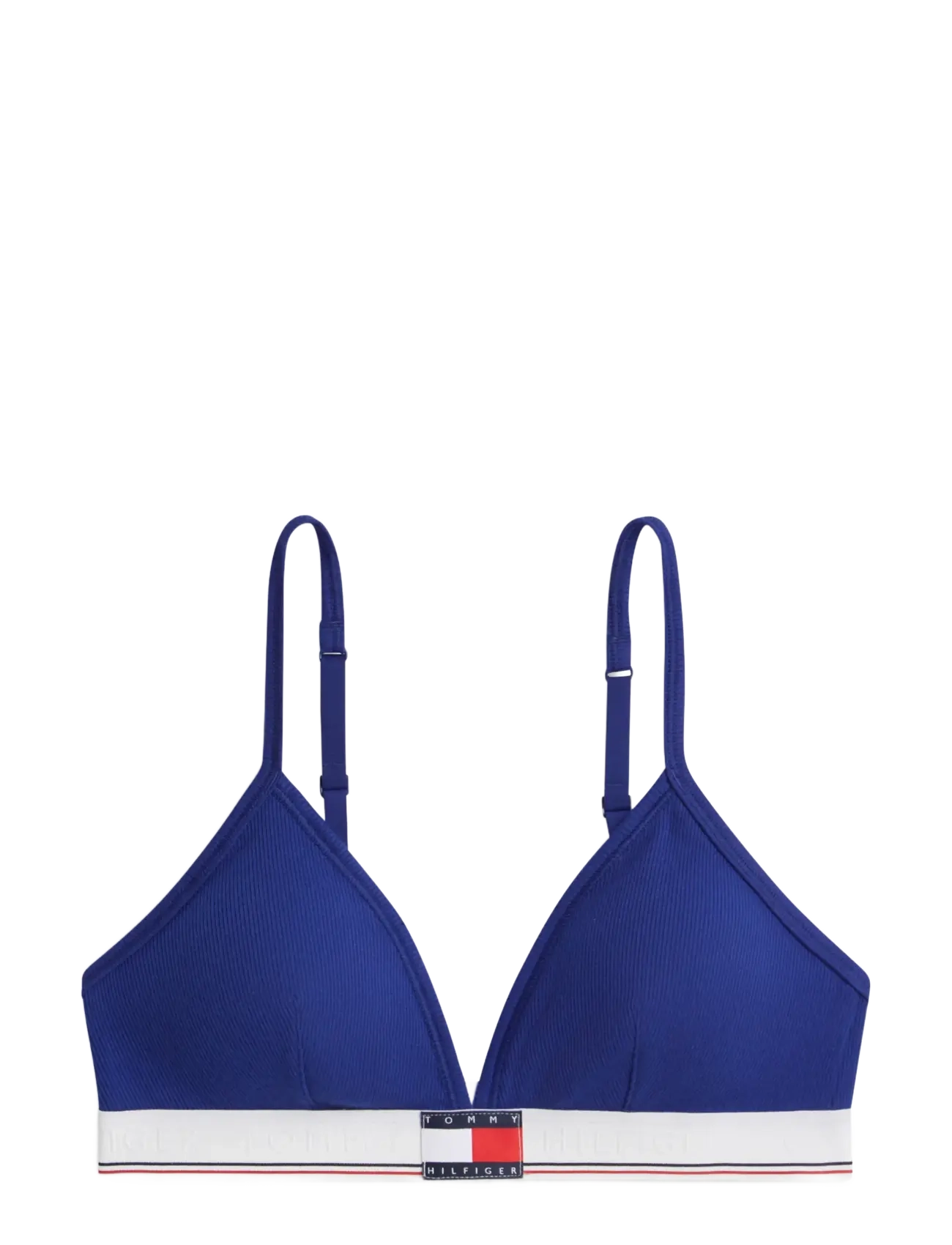 Tommy Hilfiger VARSITY RIB RP TRIANGLE - Bralette - BLUE INK / blue