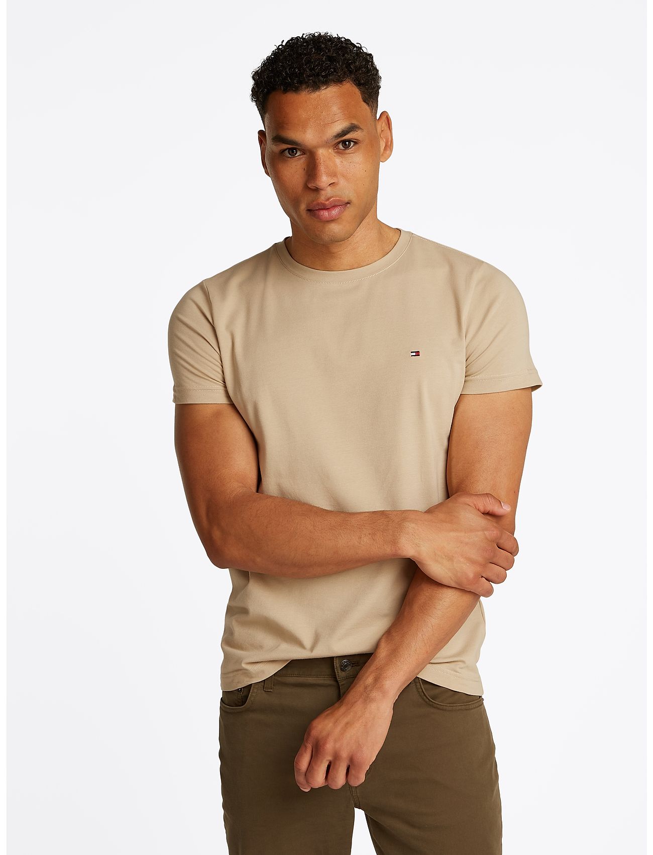 Tommy Hilfiger Stretch Slim Fit Tee - - S 2
