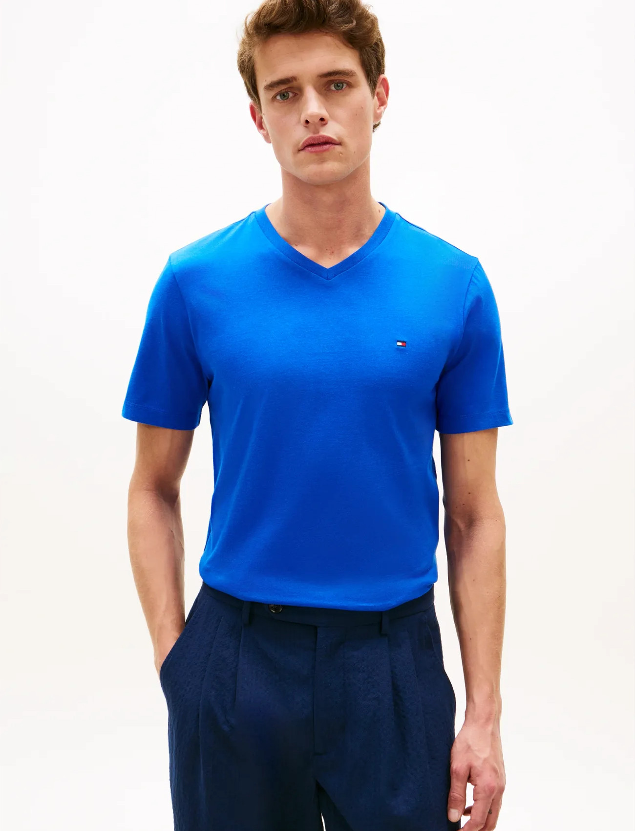Tommy Hilfiger Essential V-Neck Tee - - S 2