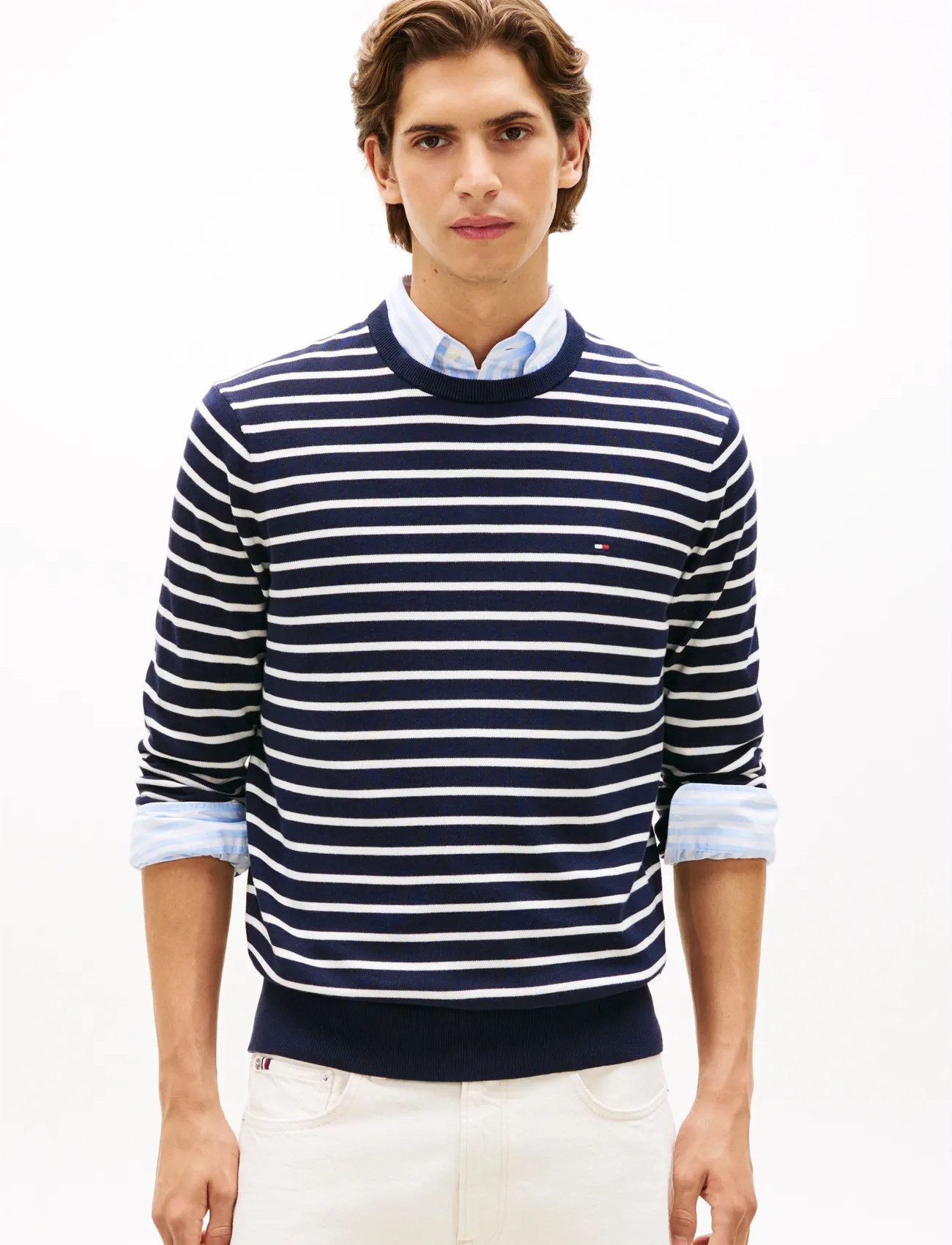 Tommy Hilfiger Essential Ssnl Cotton Crew Neck - - S 3