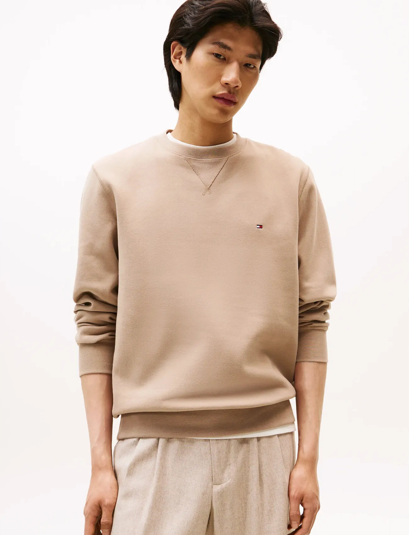Tommy Hilfiger Ess Seasonal Fleece Crewneck - - XS 1