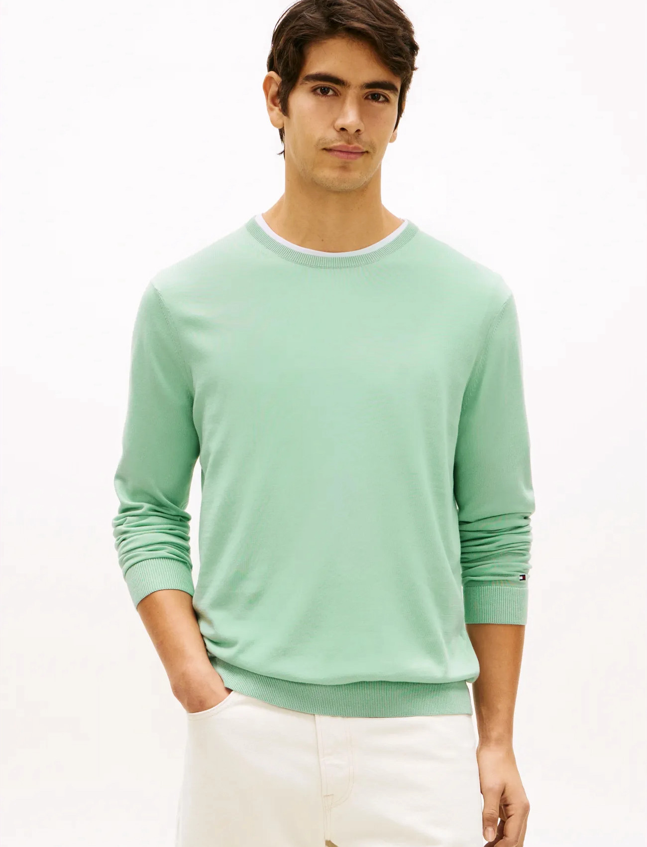 Tommy Hilfiger Dc Cotton/Lyocell Cneck - White - S 2