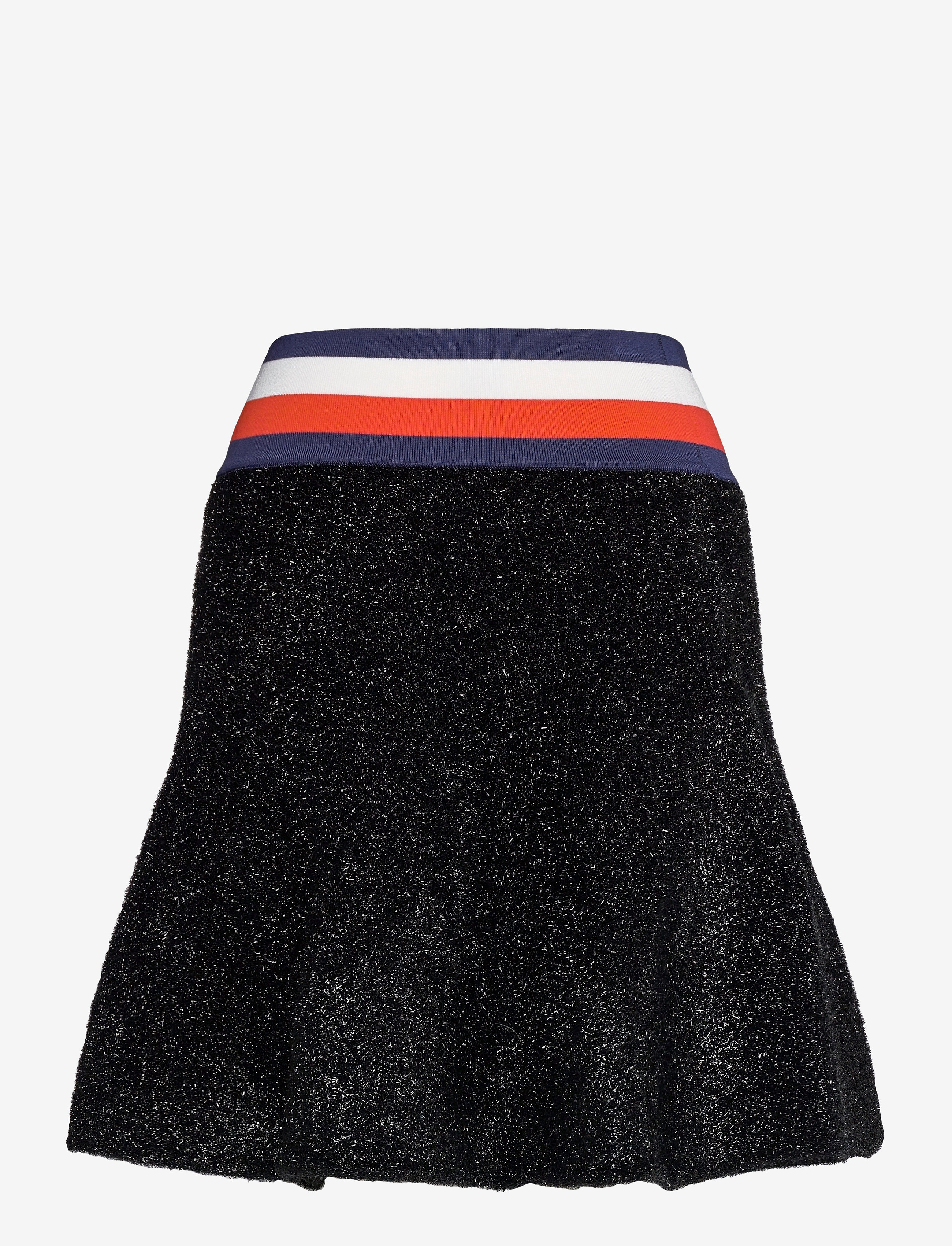 Tommy Hilfiger - LUREX FLARE SKIRT - korte nederdele - meteorite - 1