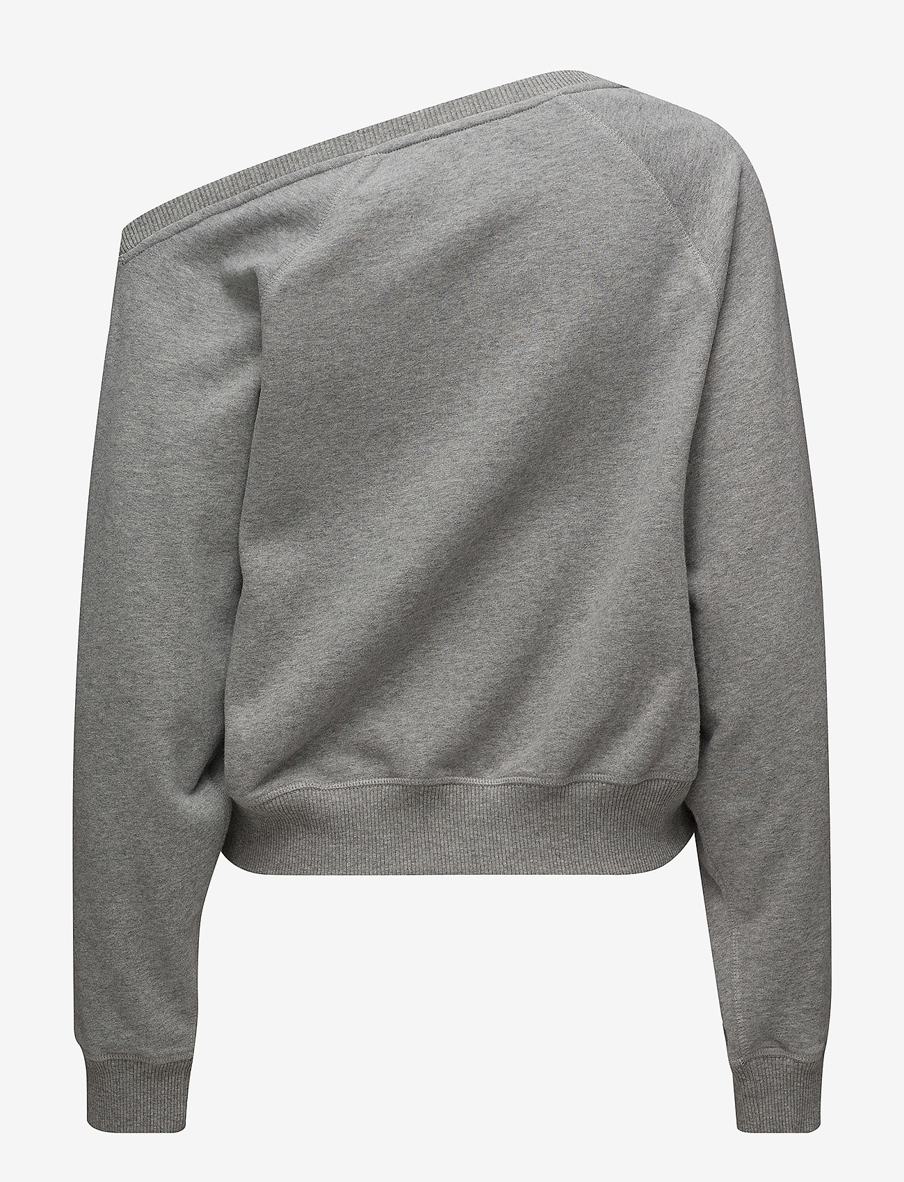 Tommy Hilfiger - CREST OFF SHOULDER SWEATSHIRT LS - light grey marl - 1