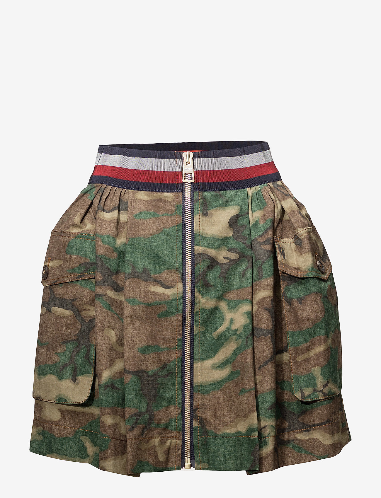 Tommy Hilfiger - UTILITY MINI SKIRT - thyme / multi - 0