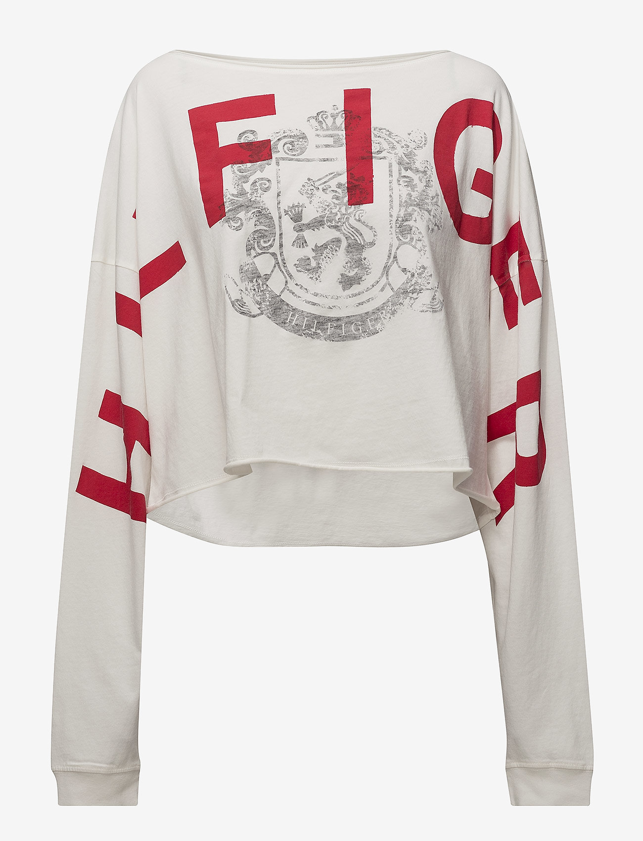 Tommy Hilfiger - HILFIGER T-SHIRT LS - snow white - 0