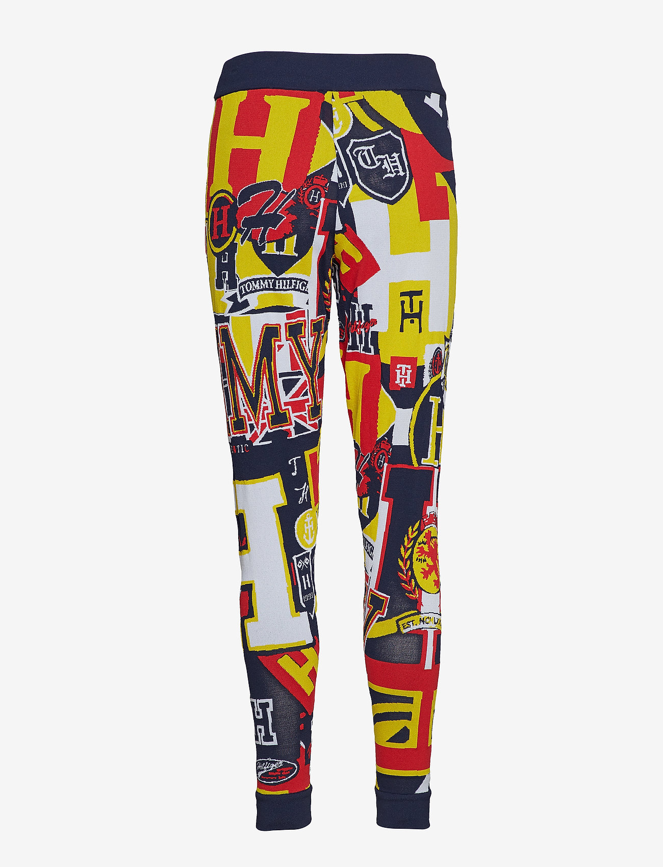 Tommy Hilfiger - HILFIGER MULTI LOGO LEGGING - peacoat / multi - 1