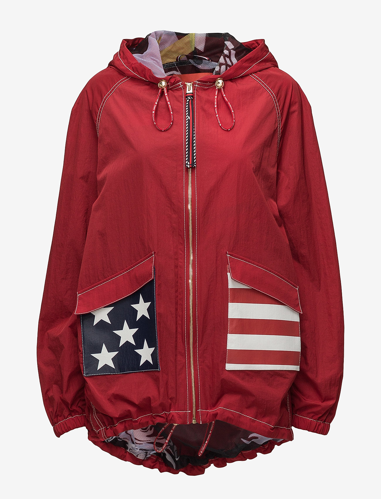 Tommy Hilfiger - PARACHUTE JKT - true red - 0