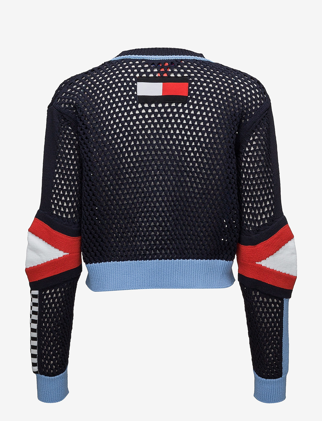 Tommy Hilfiger - SPEED TOMMY SWEATER LS - peacoat multi - 1