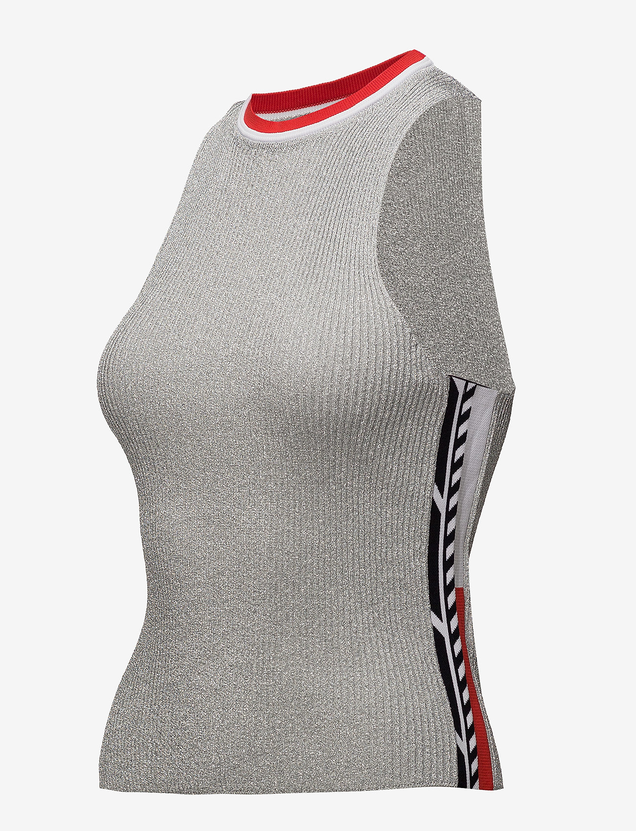 Tommy Hilfiger - SPEED CHECK RIB SWEA - silver - 2