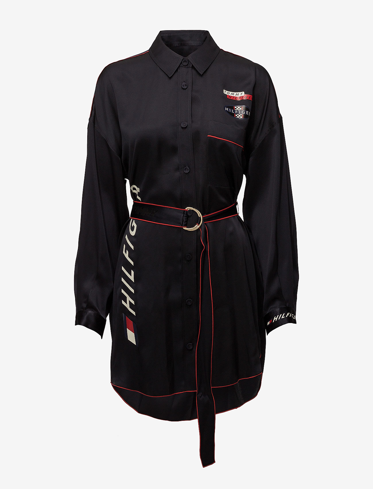 Tommy Hilfiger - SPEED SILK SHIRT LS - deep well - 0